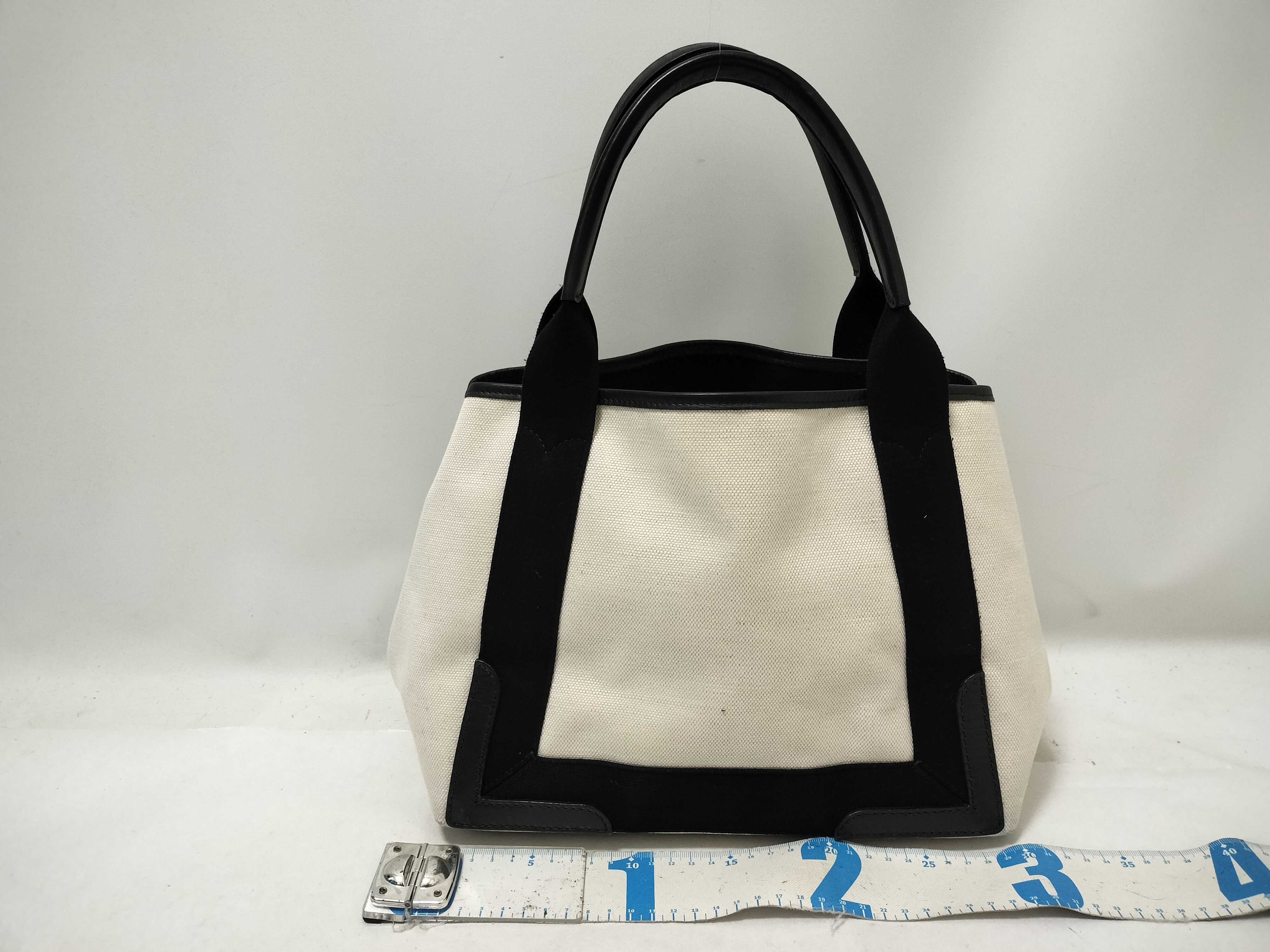 Navy Cabas Tote Bag with Pouch — view 2