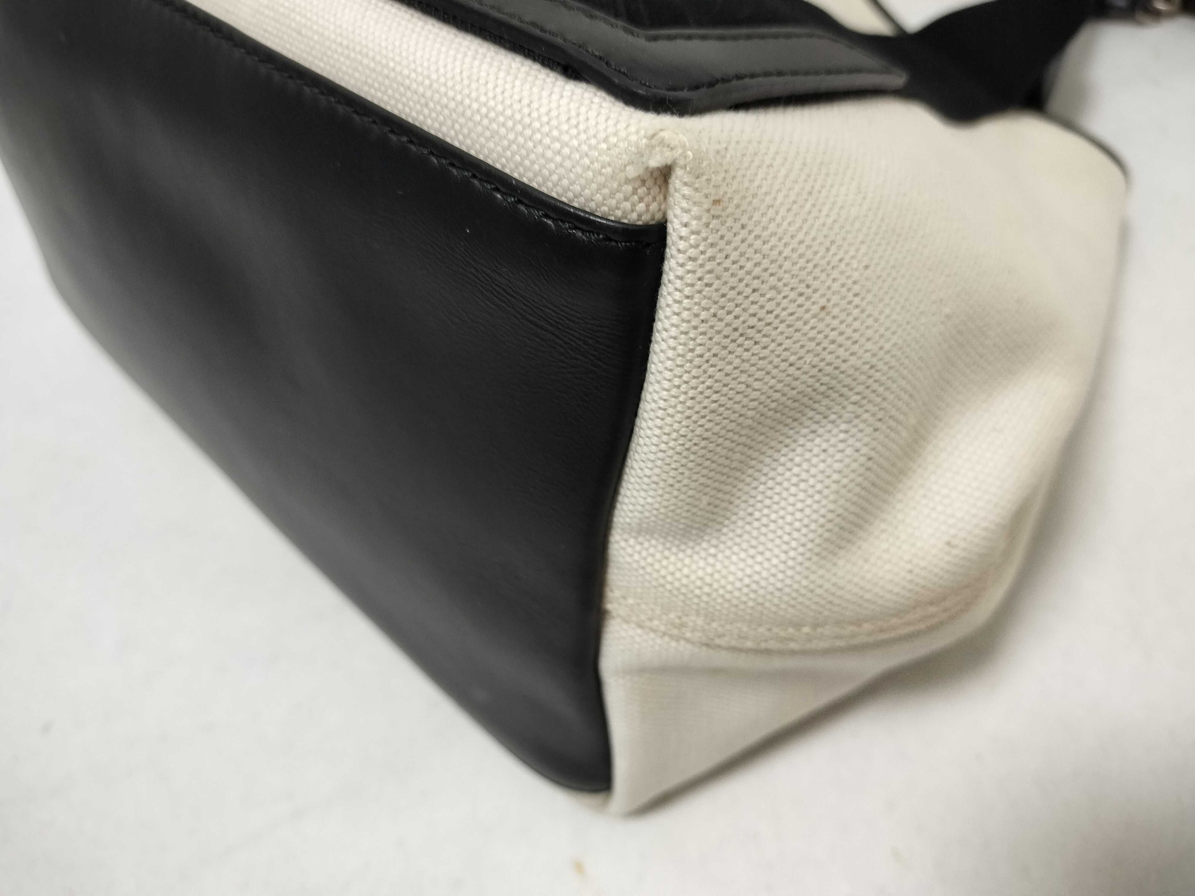 Navy Cabas Tote Bag with Pouch — view 6
