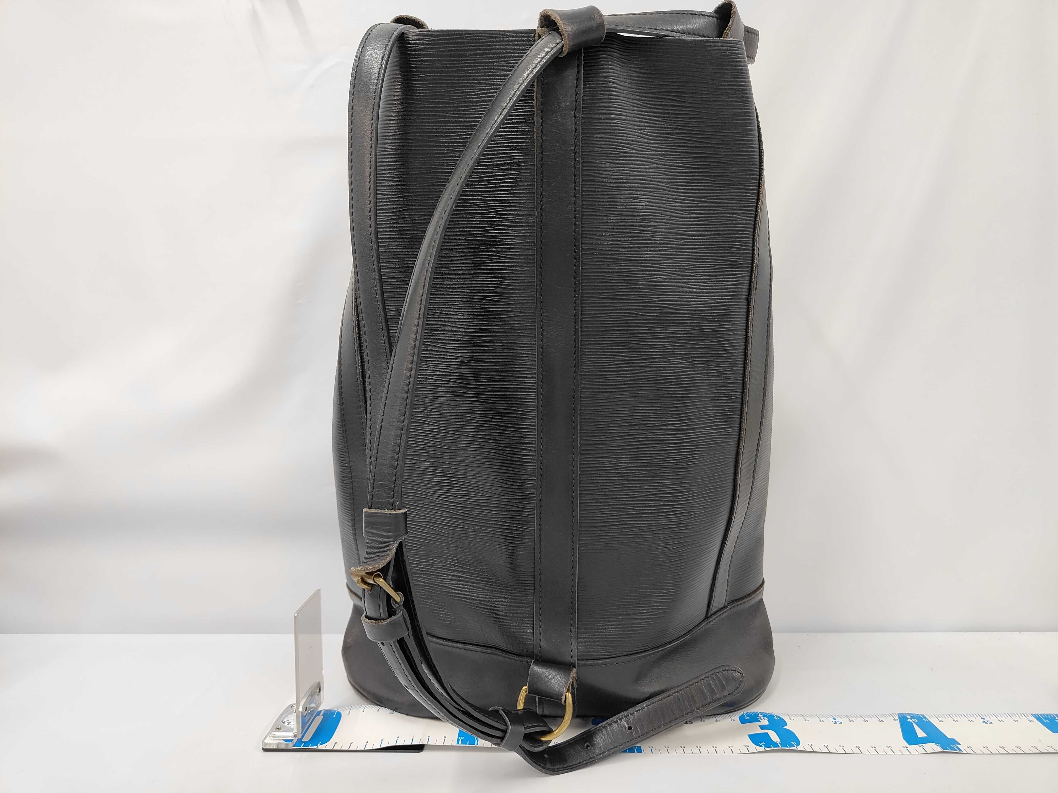 Epi Randonee Noir Shoulder Bag — view 2