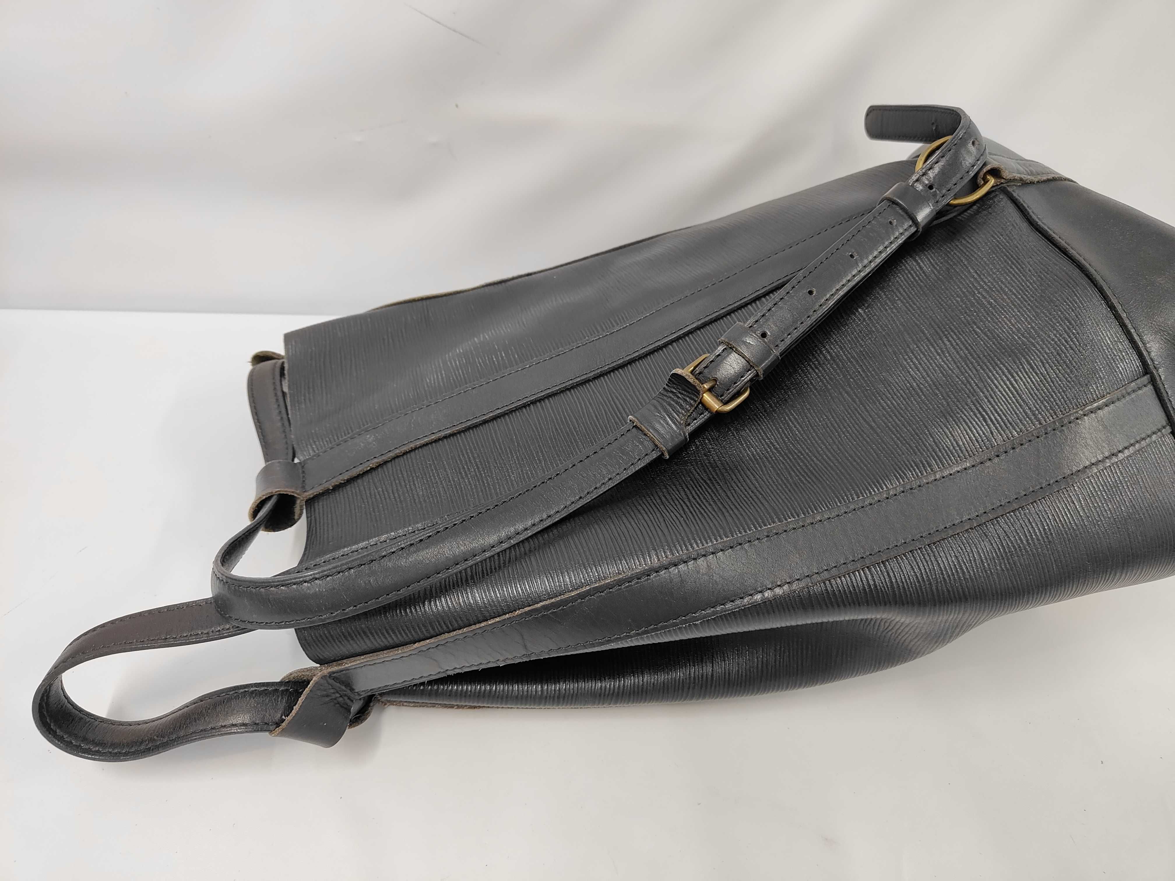 Epi Randonee Noir Shoulder Bag — view 6