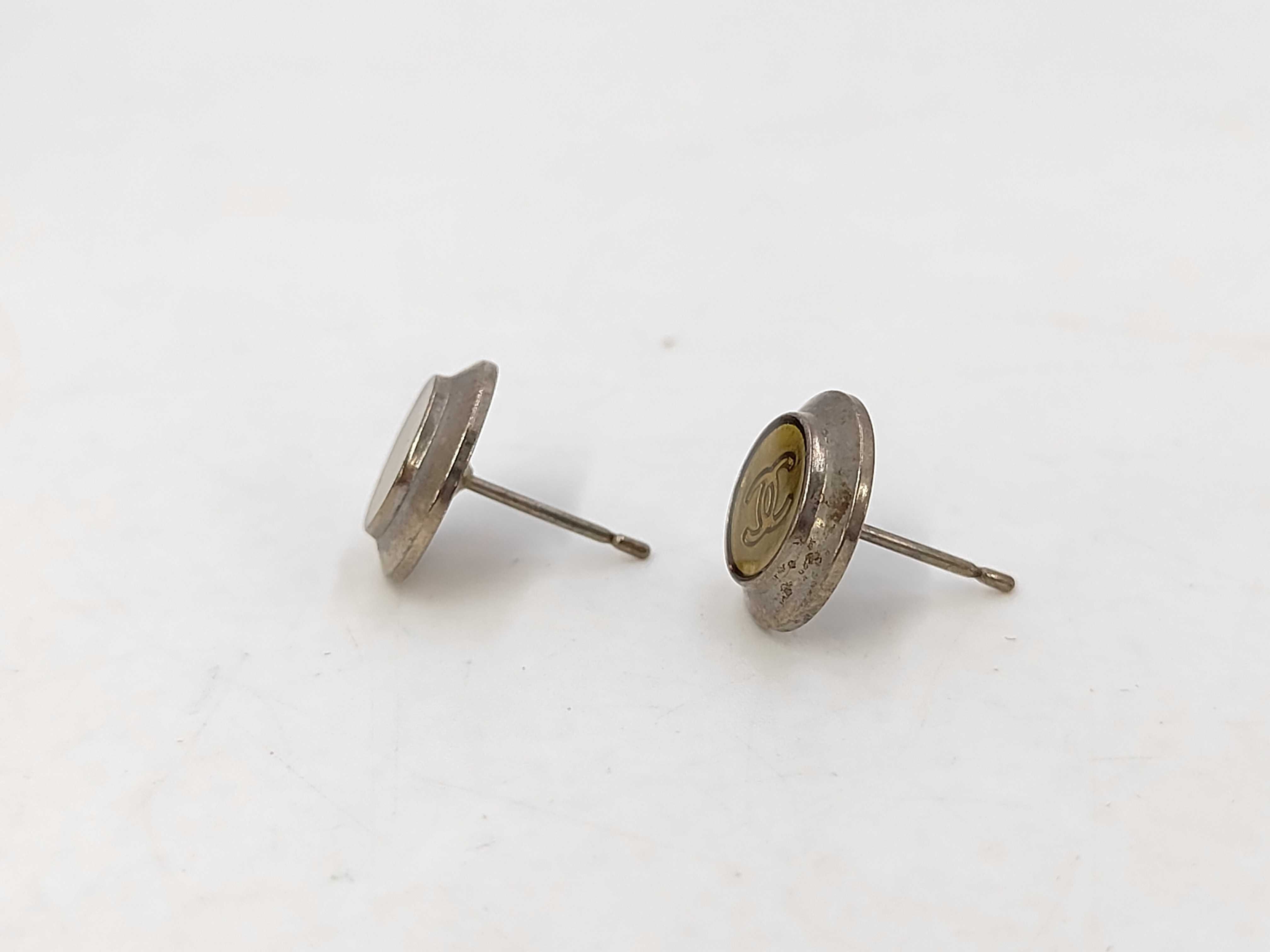 Coco Mark Round 99A Gold Silver (VO7562) Earrings — view 5