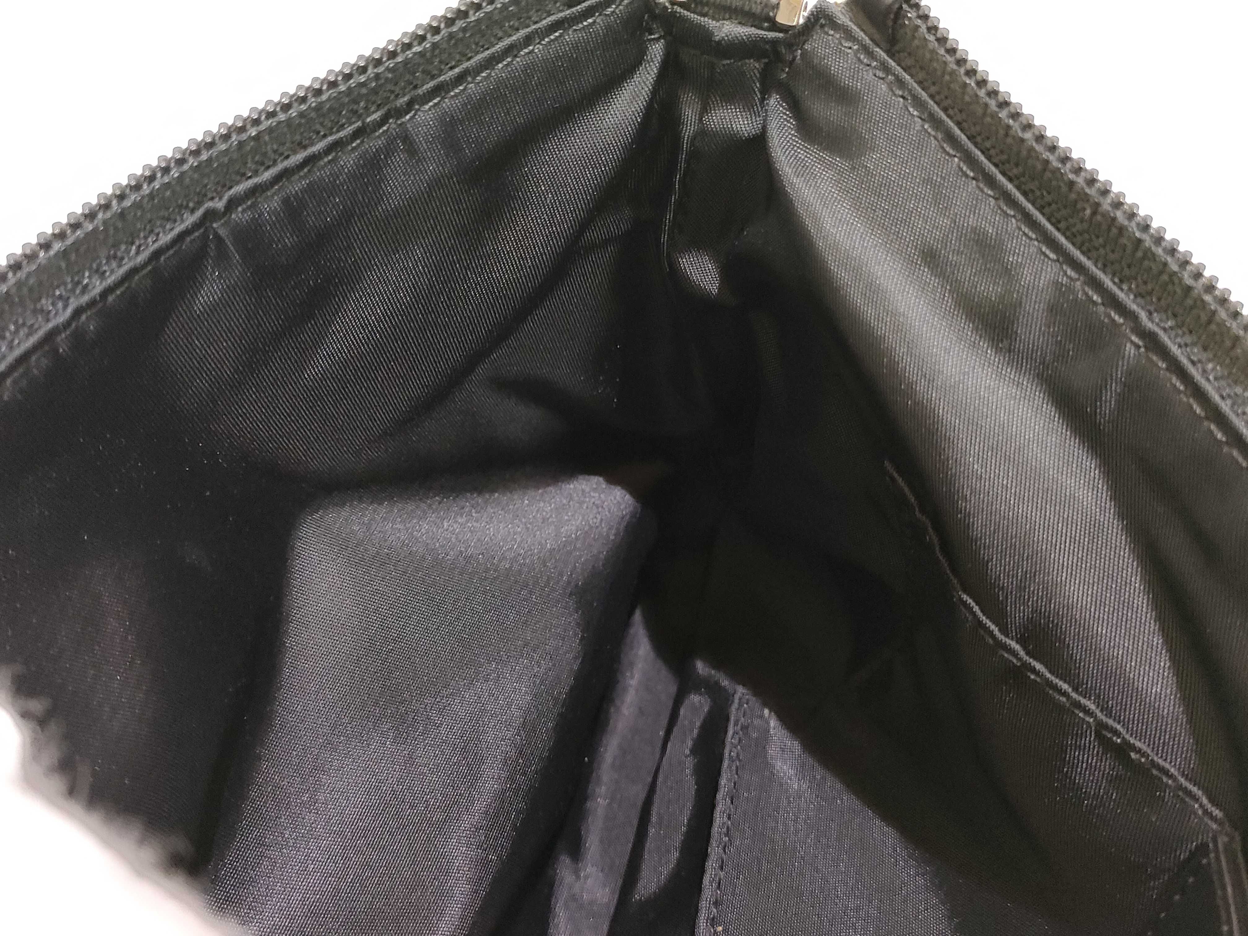 Trotter Christian Dior Trotter Canvas x Leather Shoulder Bag Navy Shoulder Bag — view 12