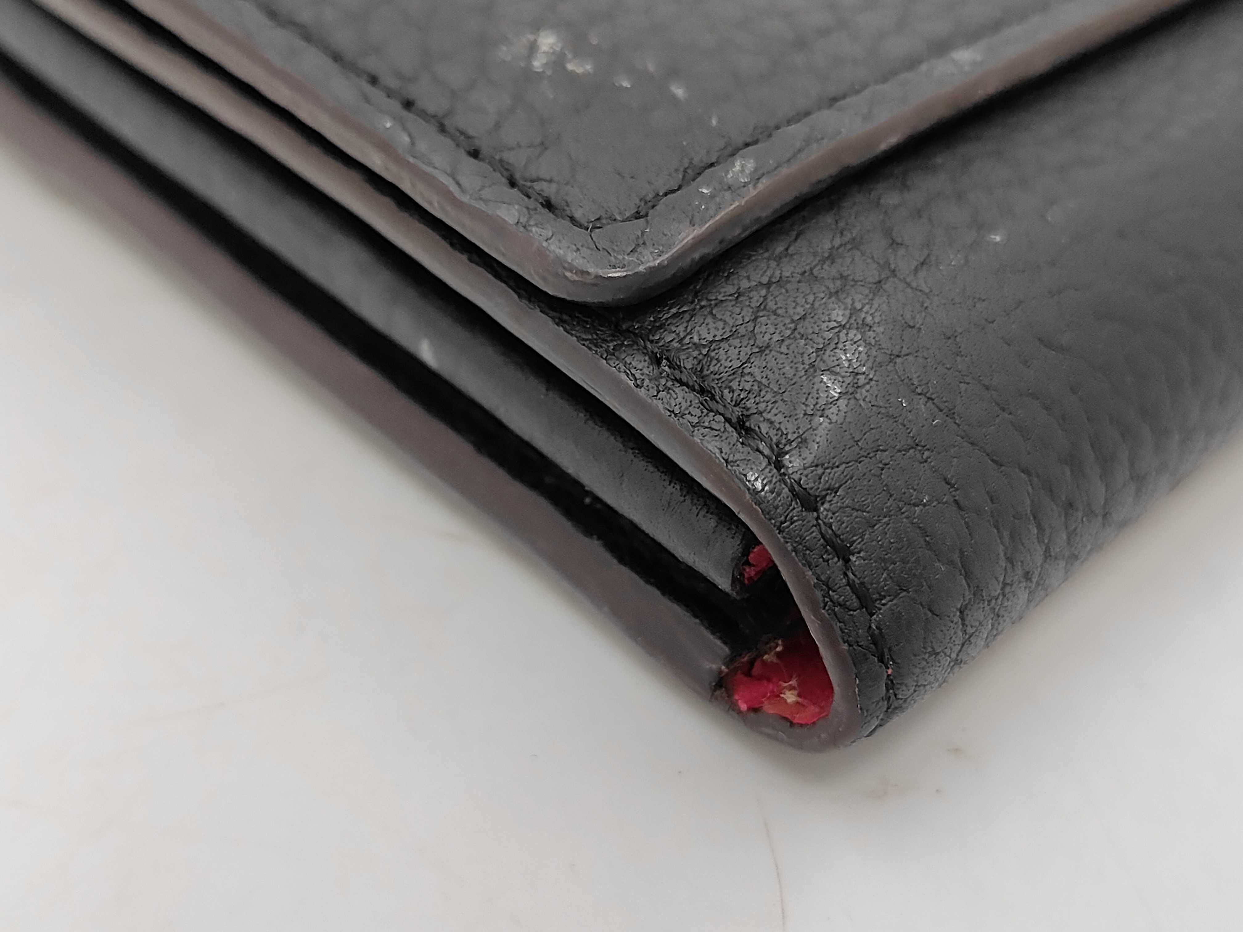 M61248 Taurillon Leather Portefeuille Capucines Noir Wallet — view 7