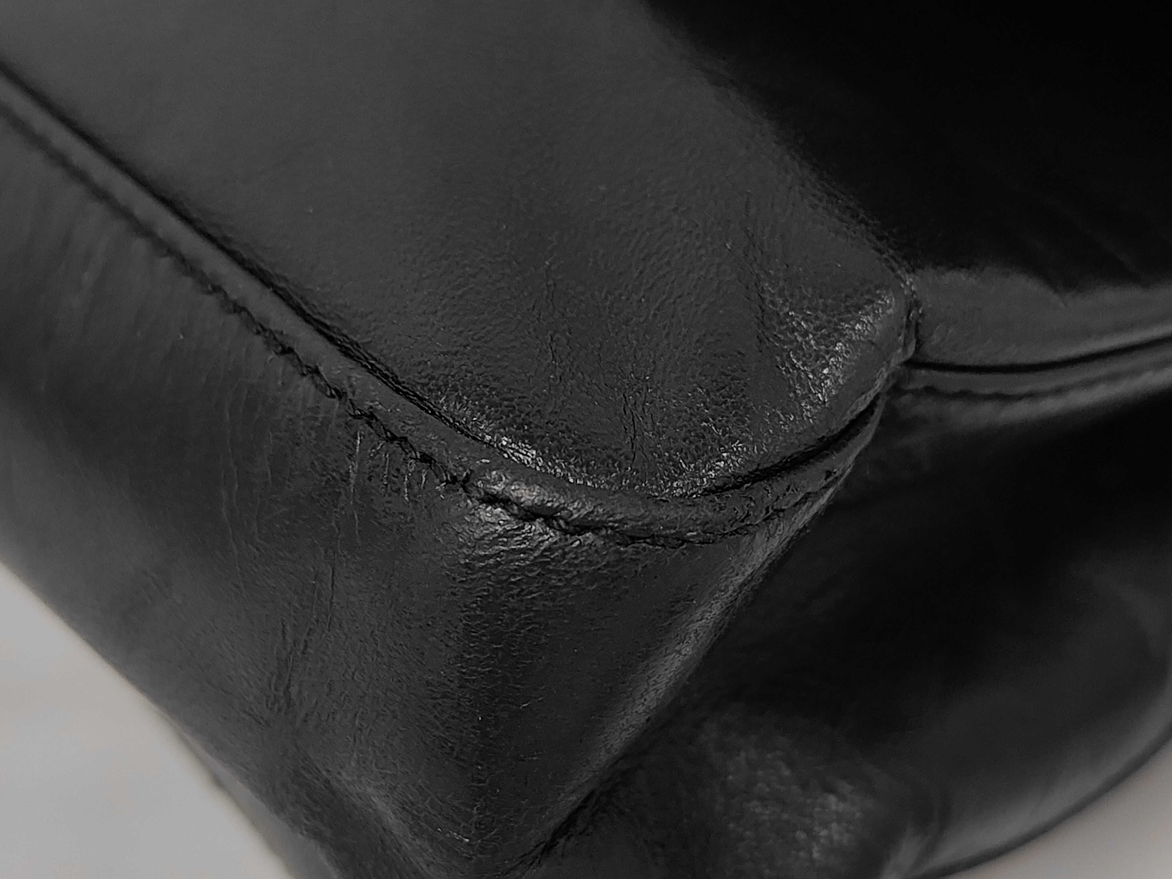 Leather Plastic Chain Shoulder Bag — view 6