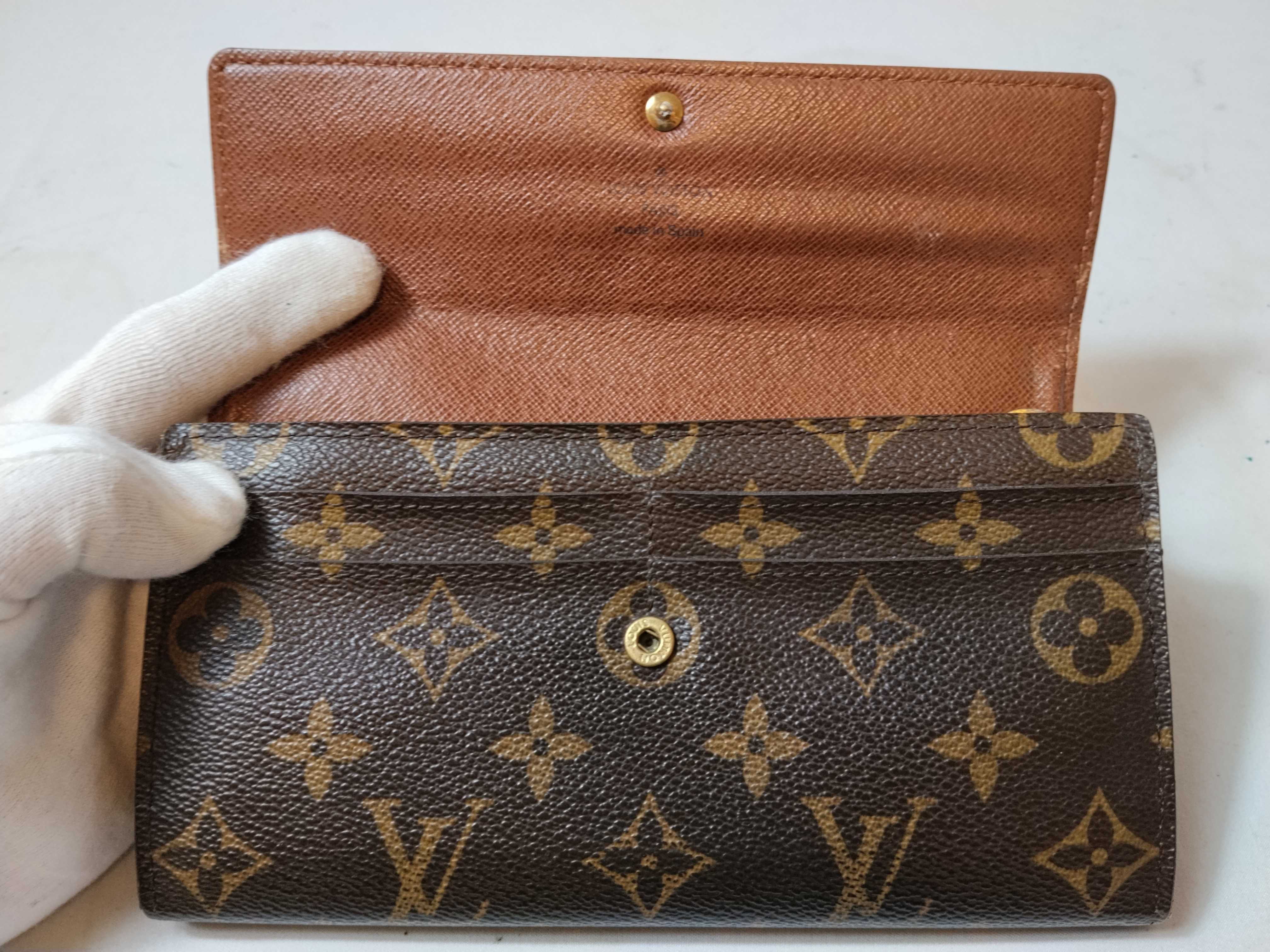 Monogram Portefeuille Sarah Wallet — view 12