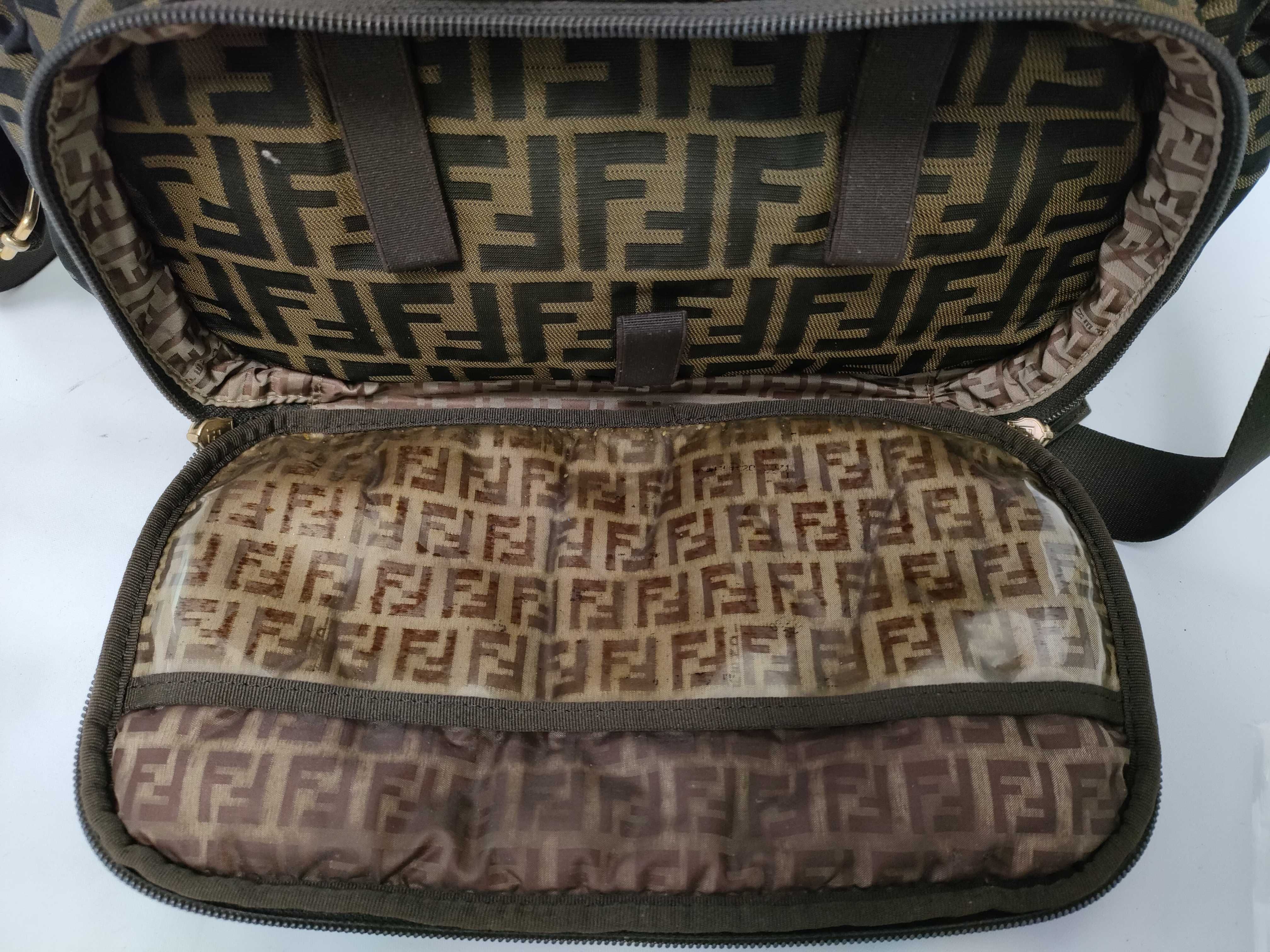 Zucca pattern Fendi shoulder bag — view 12