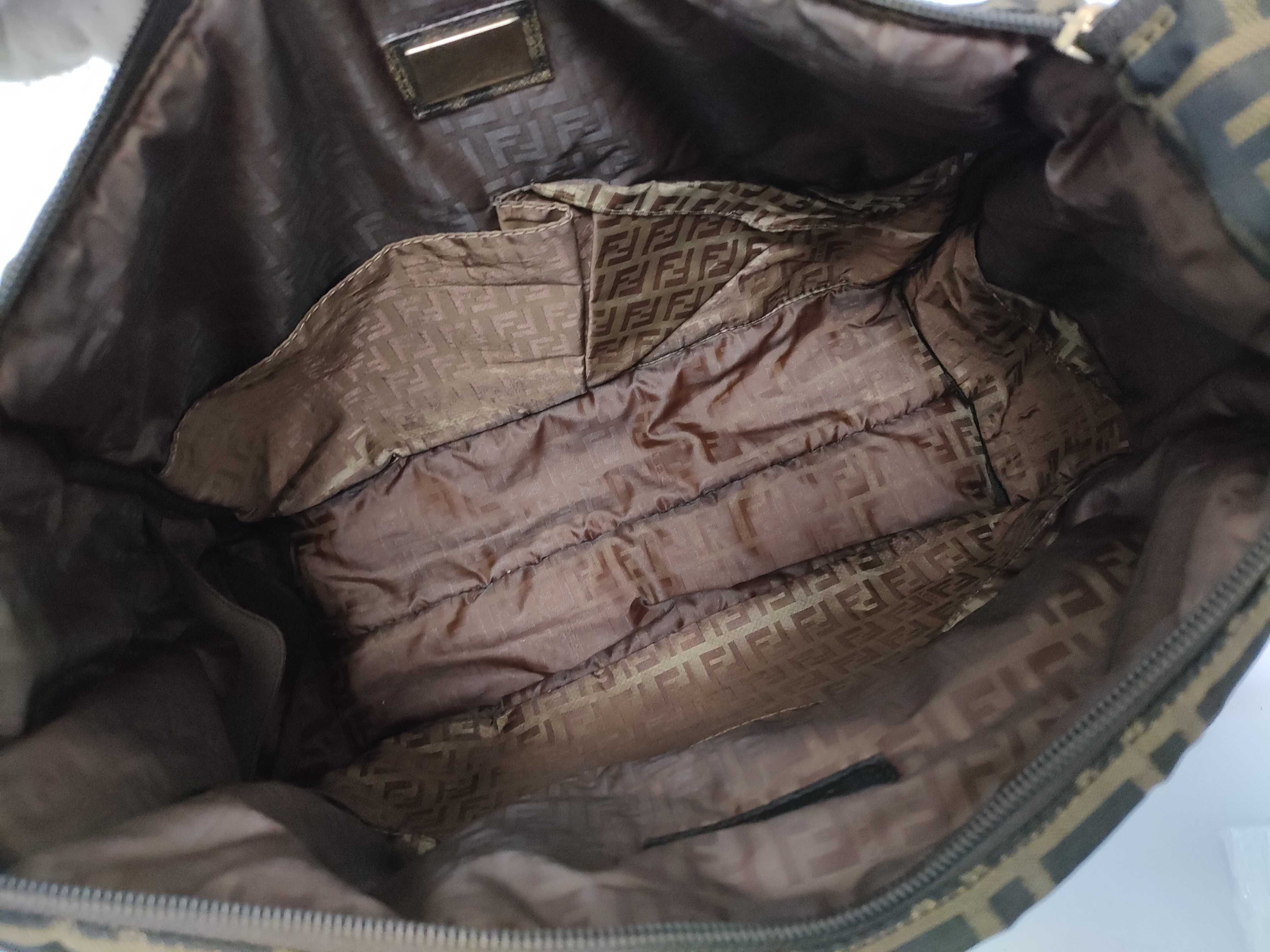 Zucca pattern Fendi shoulder bag — view 14
