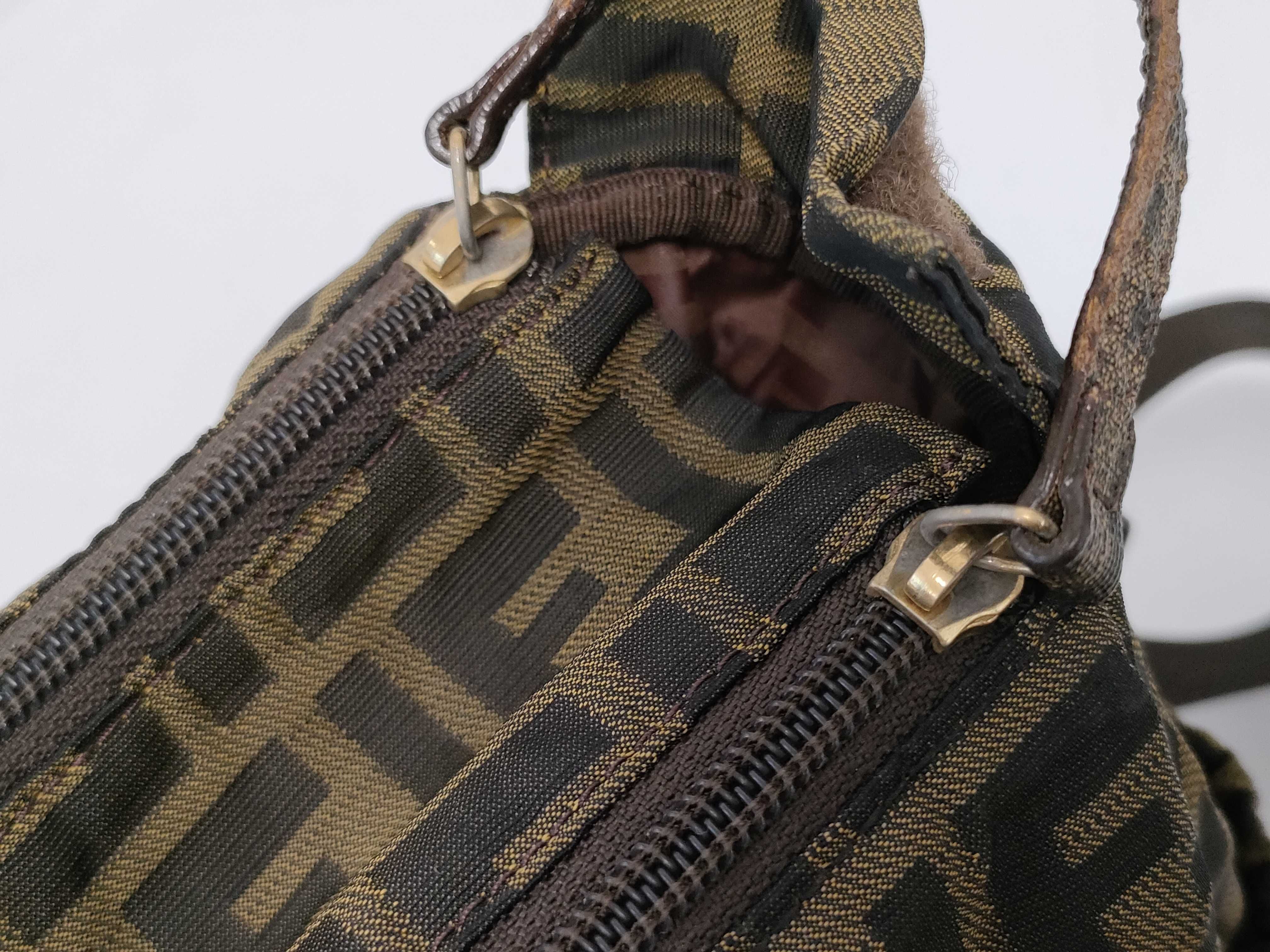 Zucca pattern Fendi shoulder bag — view 9