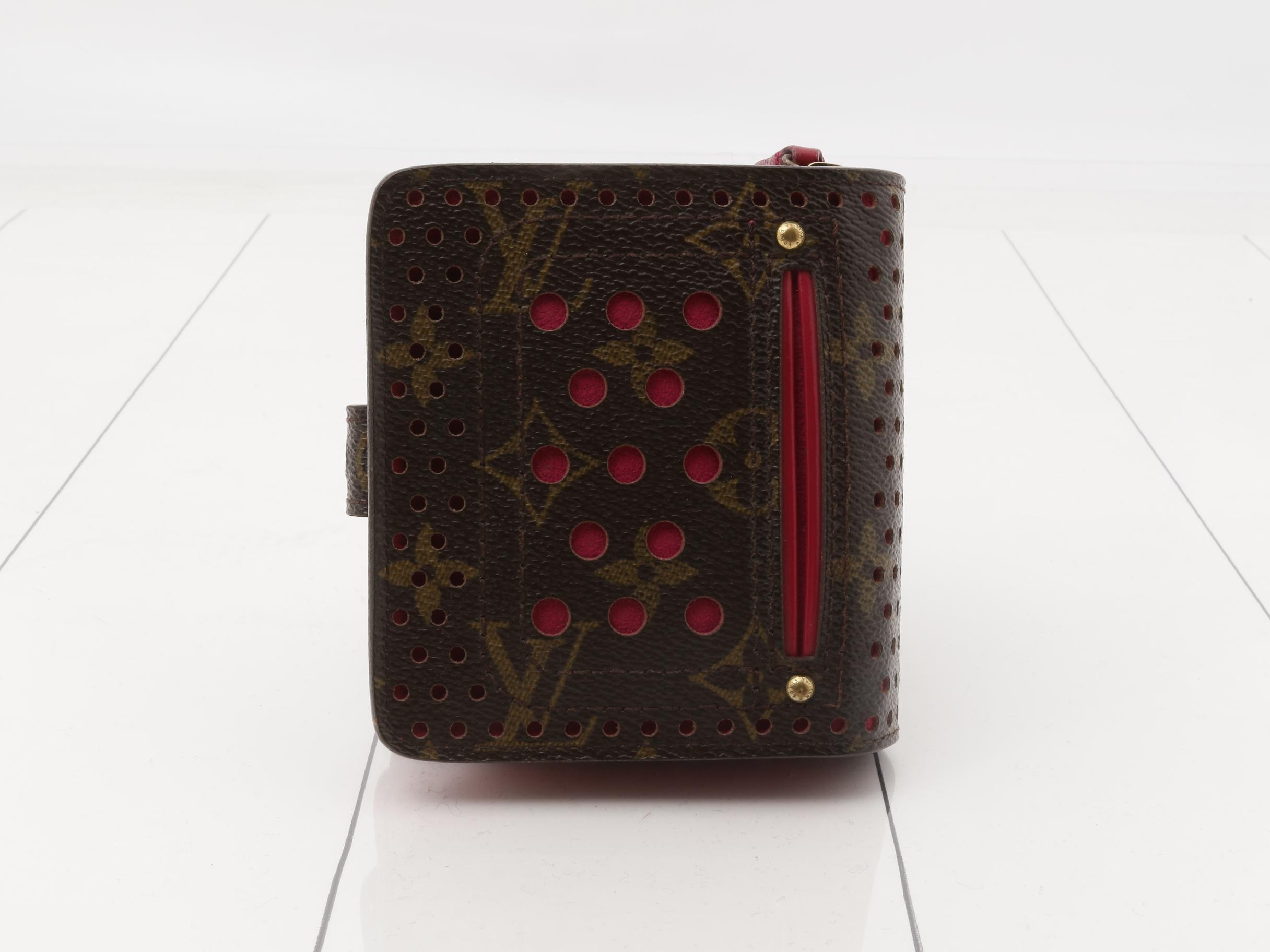 Perfo Compact Zip Fuchsia — view 2