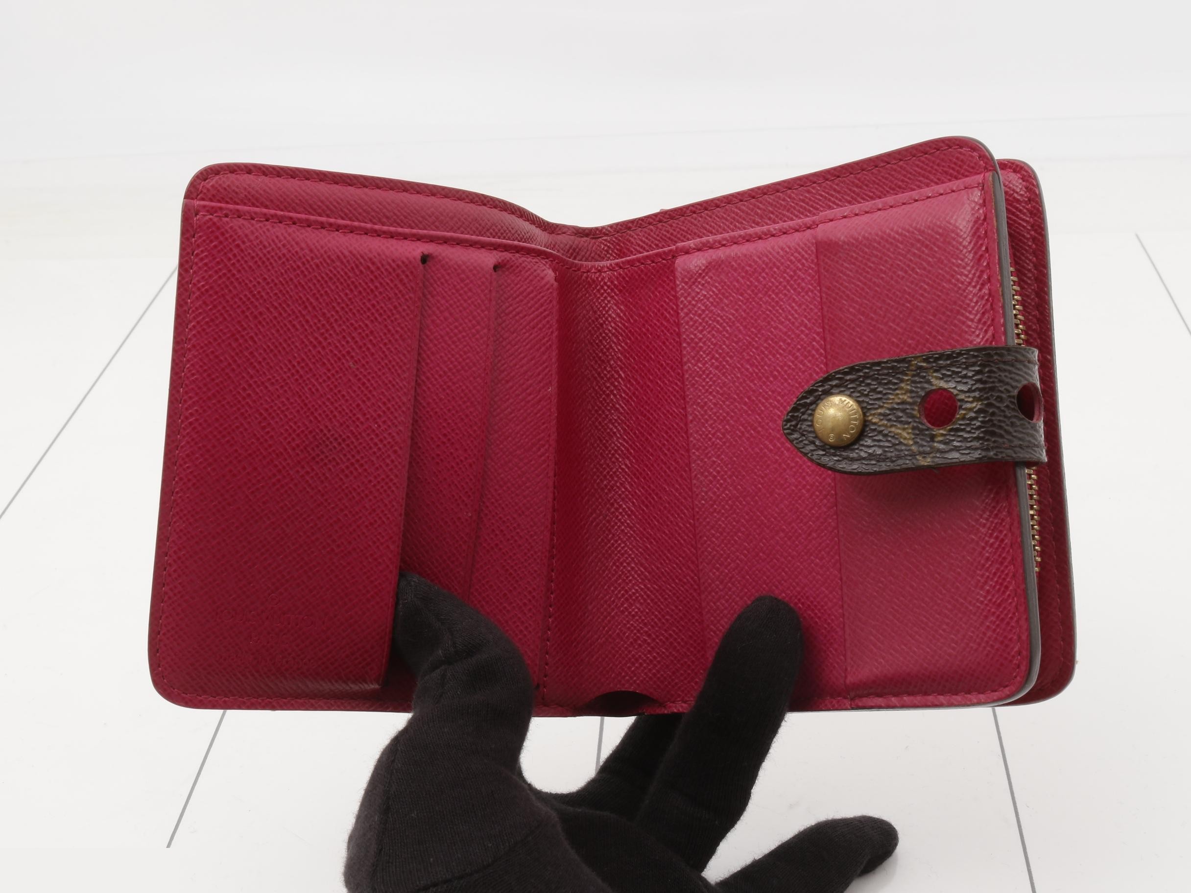 Perfo Compact Zip Fuchsia — view 4