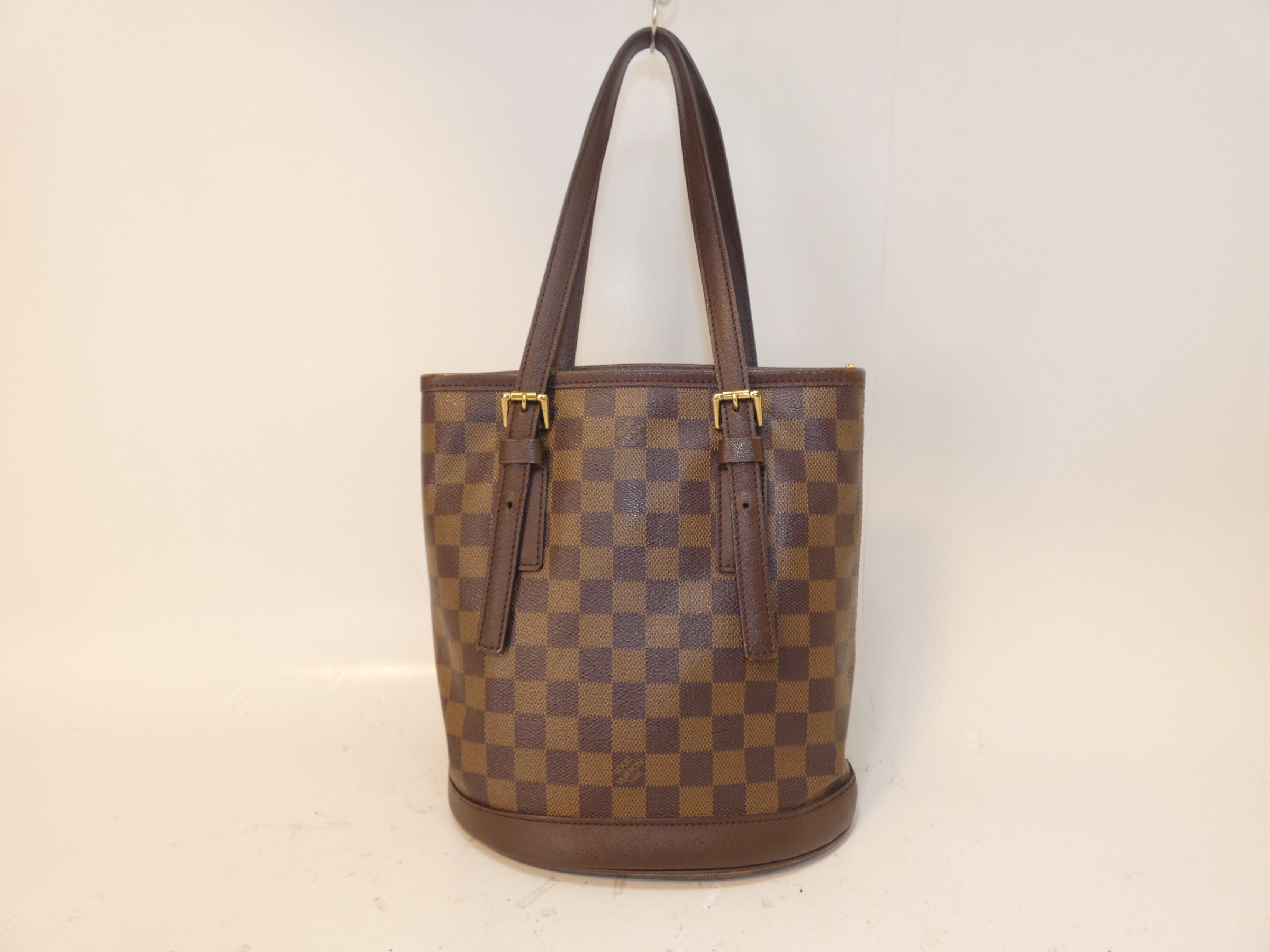 Mare Damier Hand Tote Bag with Pouch — view 2