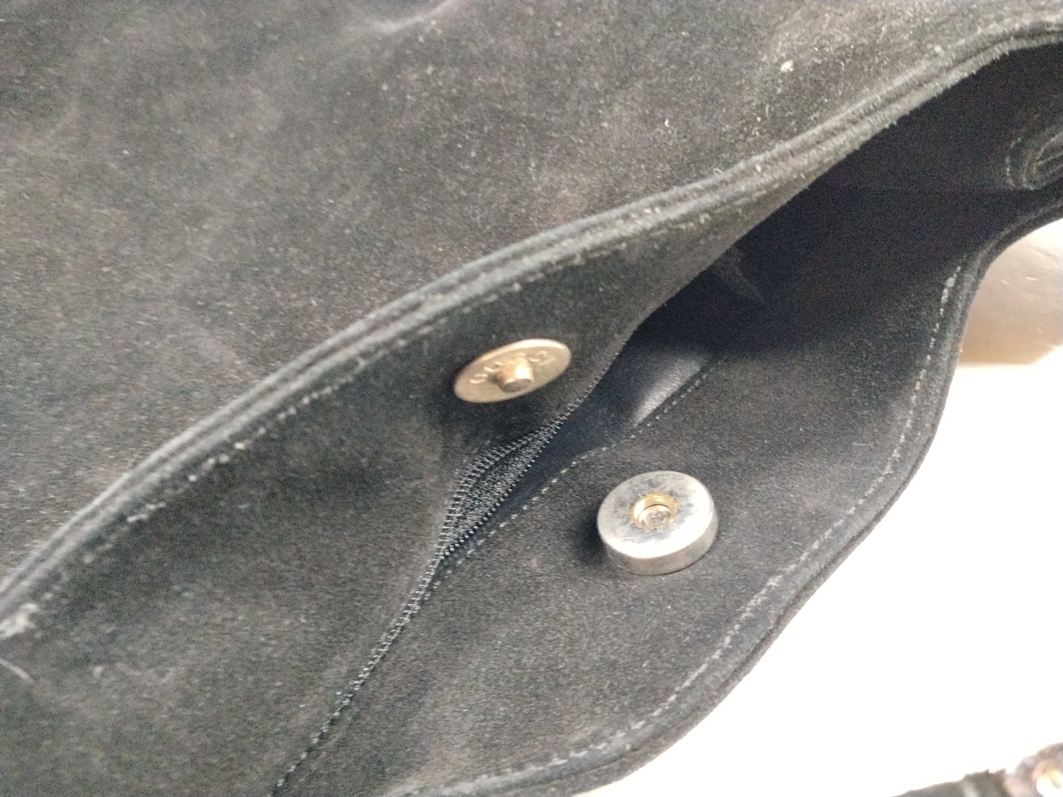 Suede Shoulder Bag 001-3167 — view 8