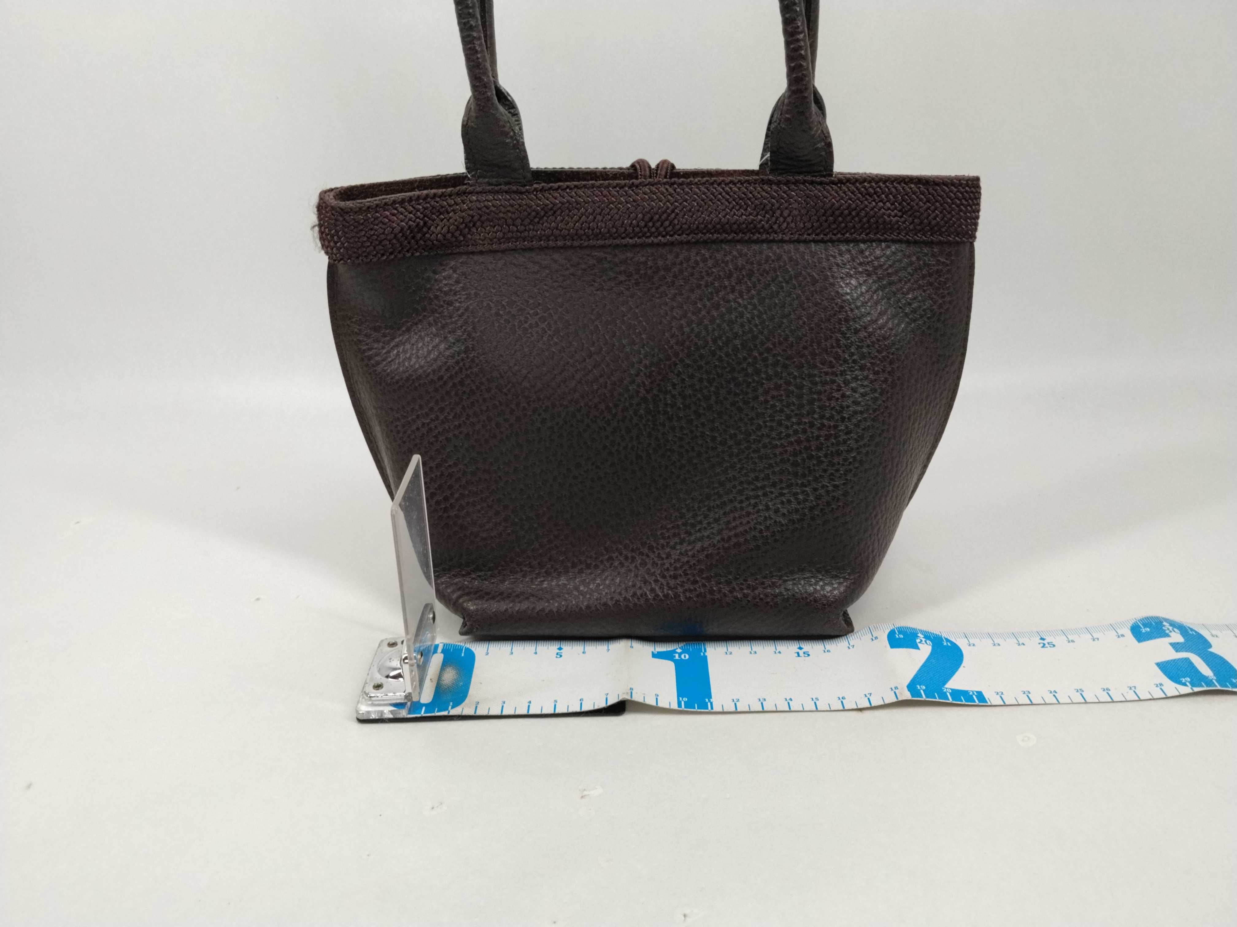 Chiffon Leather Handbag — view 2