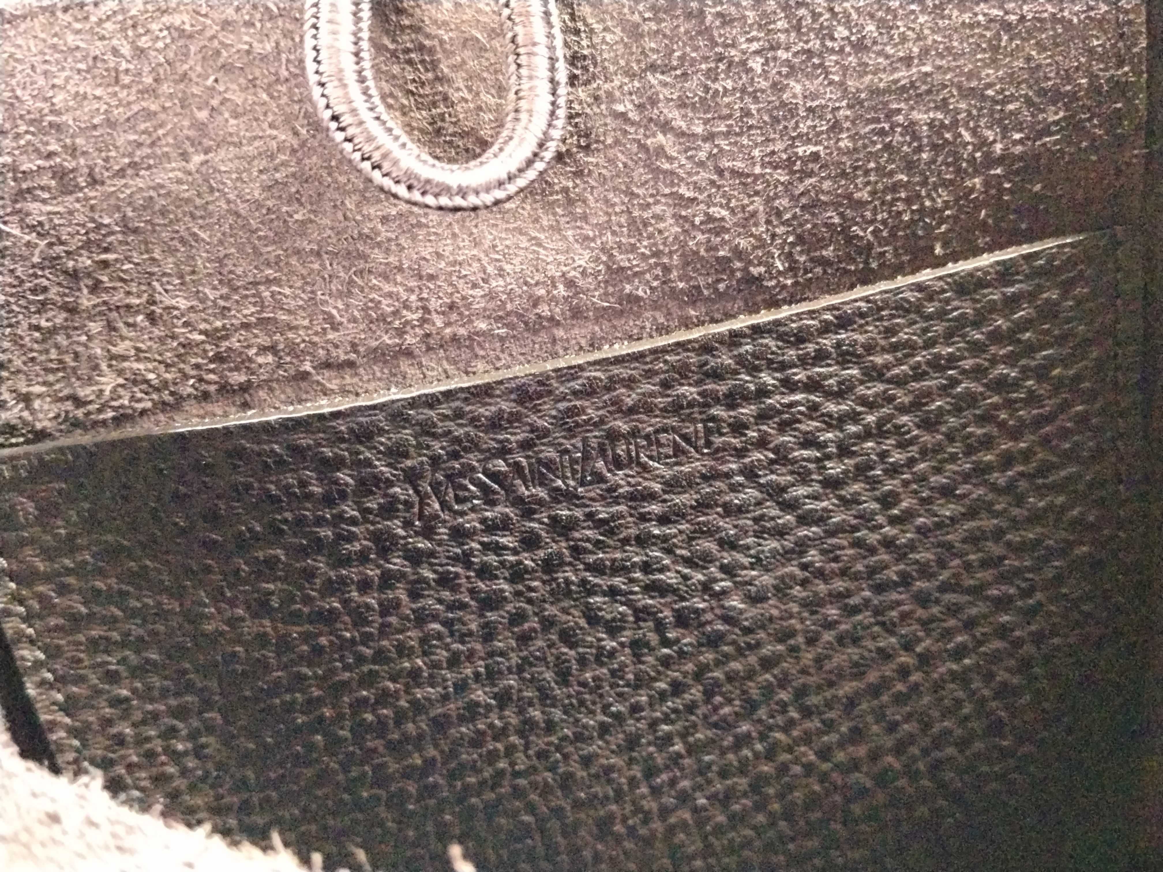 Chiffon Leather Handbag — view 12