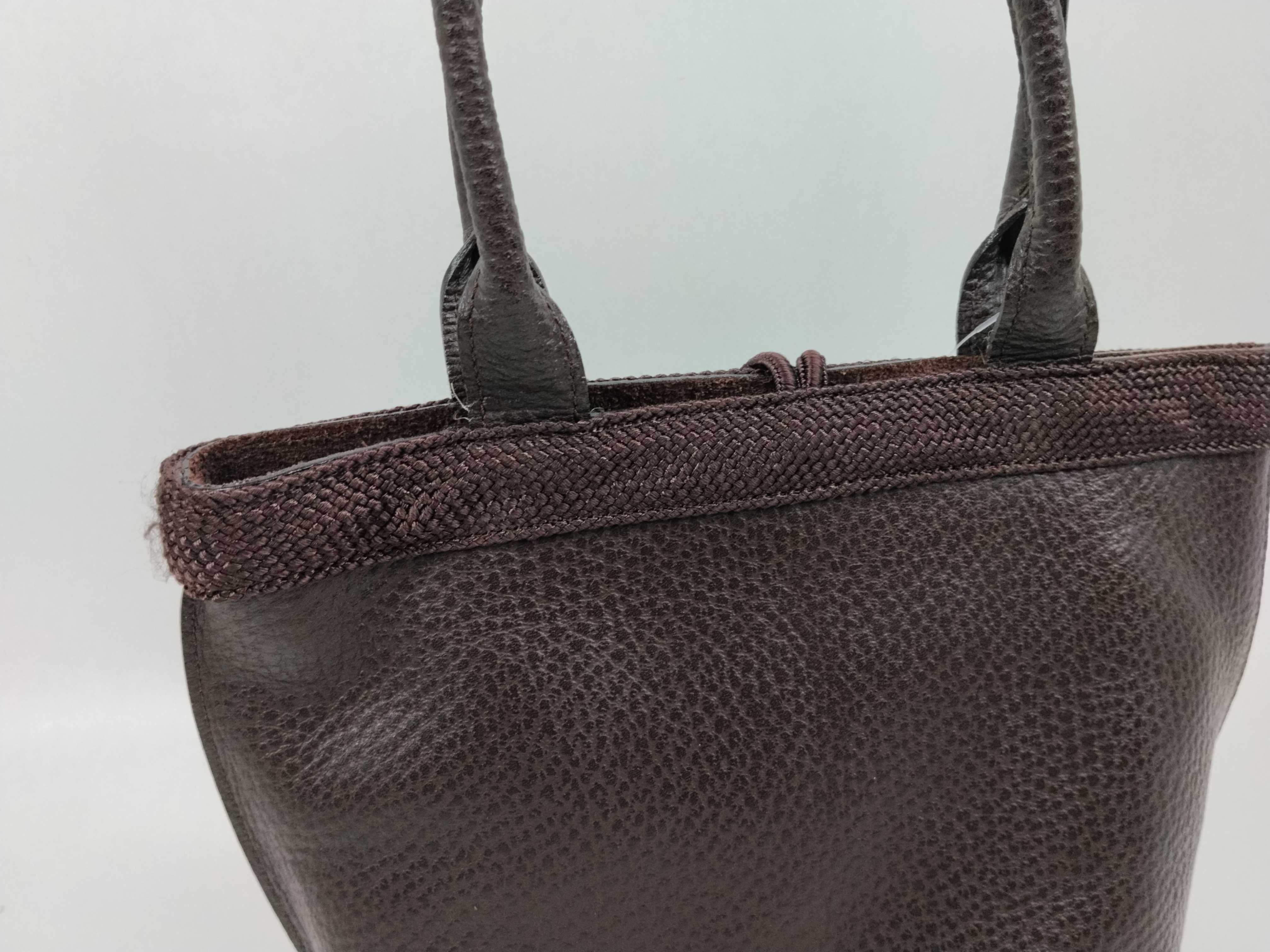 Chiffon Leather Handbag — view 3