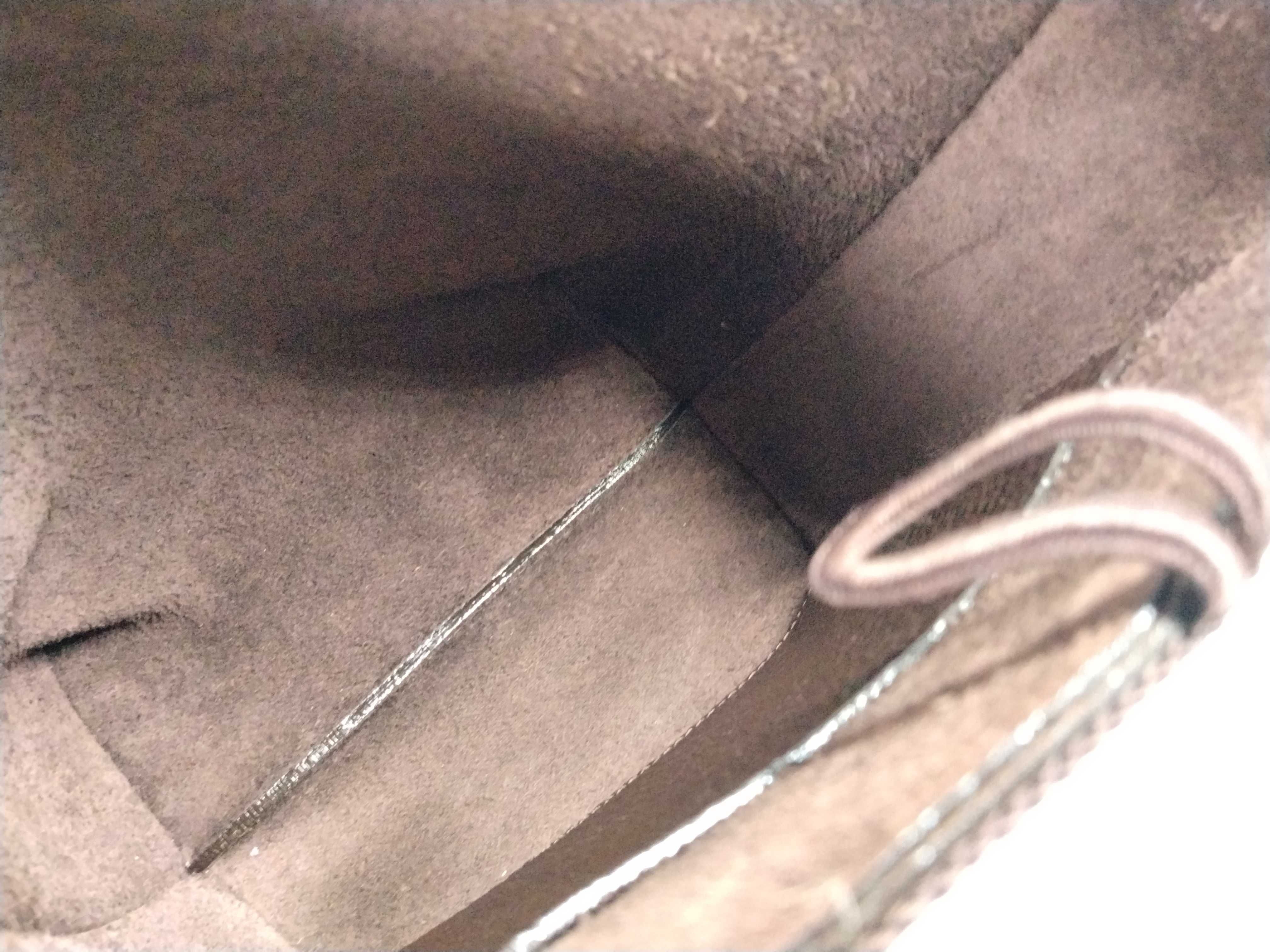 Chiffon Leather Handbag — view 9