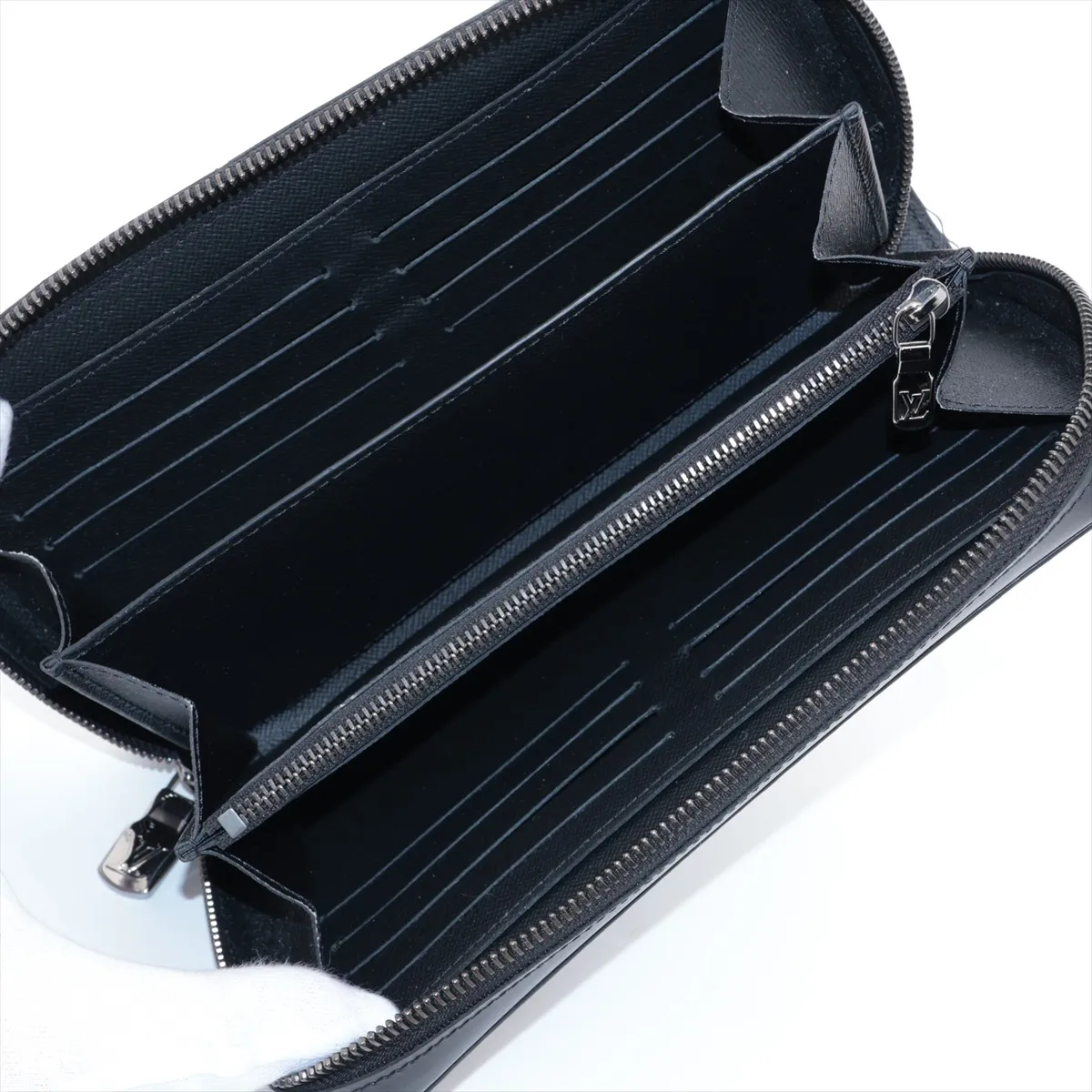 Monogram Eclipse Zippy XL M61698 Black Round Zip Wallet (RFID detected) — view 3