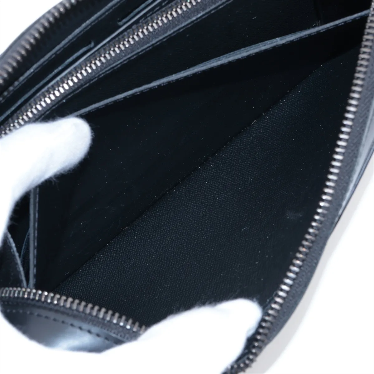 Monogram Eclipse Zippy XL M61698 Black Round Zip Wallet (RFID detected) — view 9