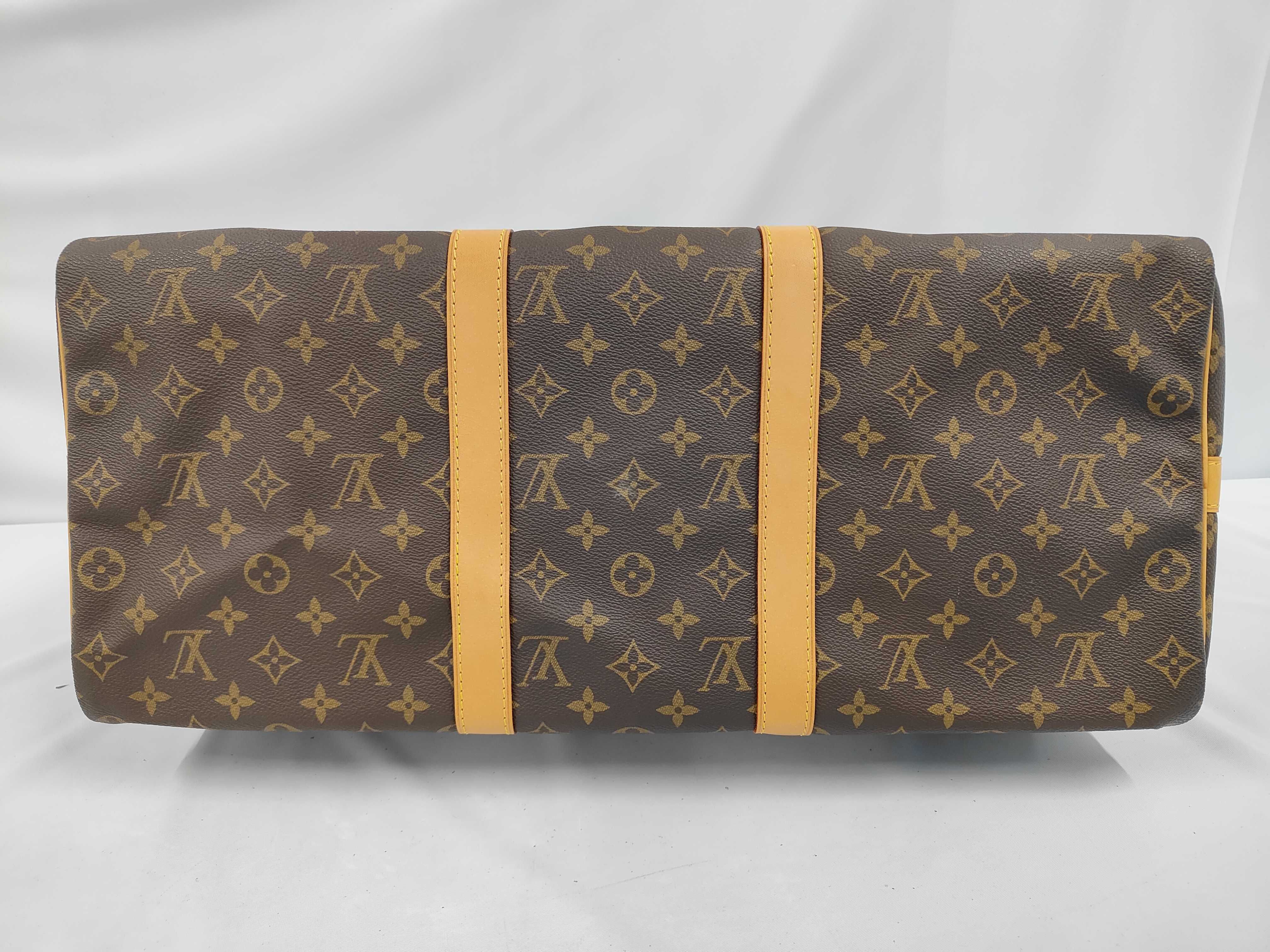 Monogram Keepall Bandoulière 50 Boston Bag — view 3
