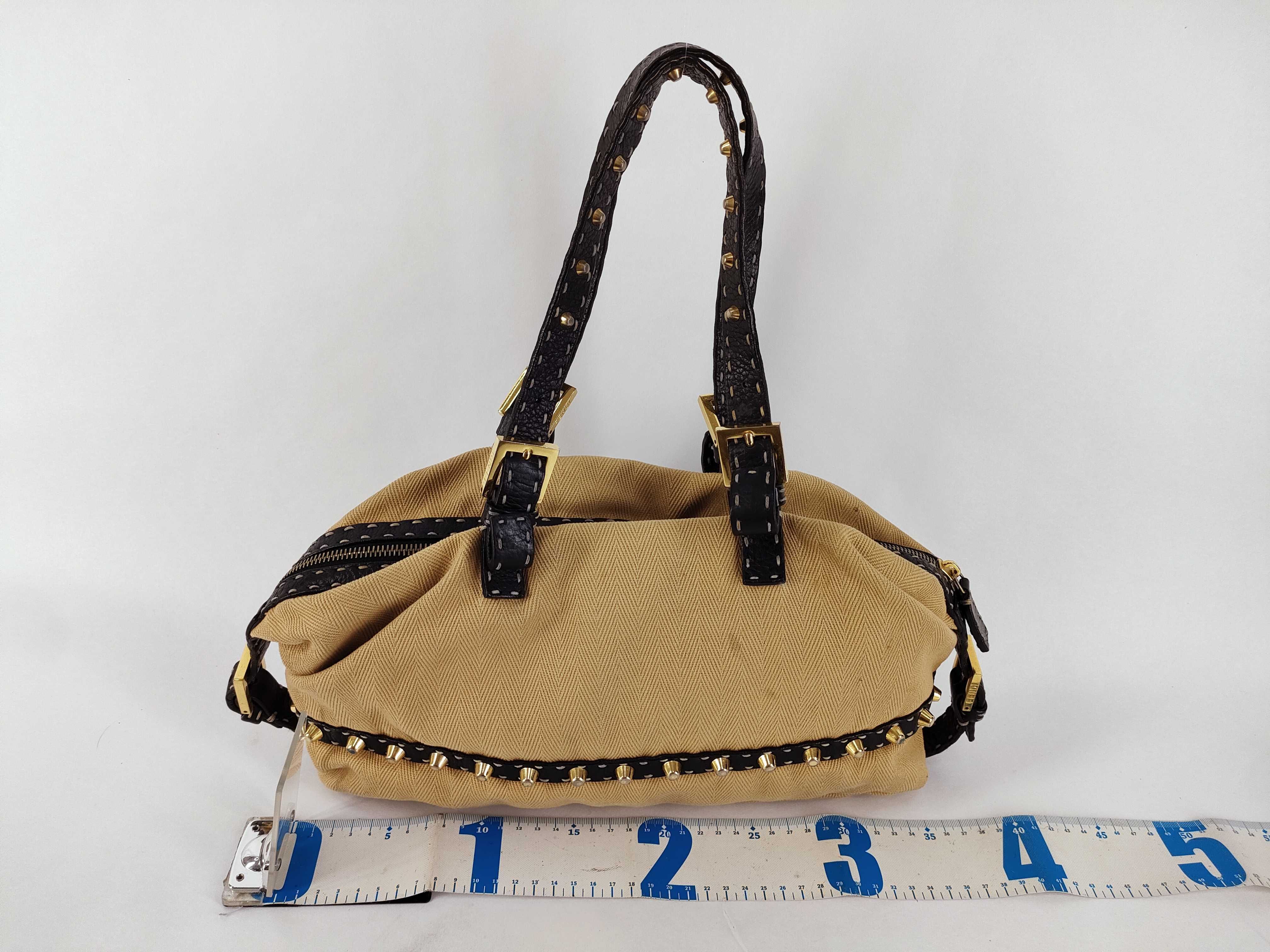 Selleria Studded Canvas Handbag — view 2