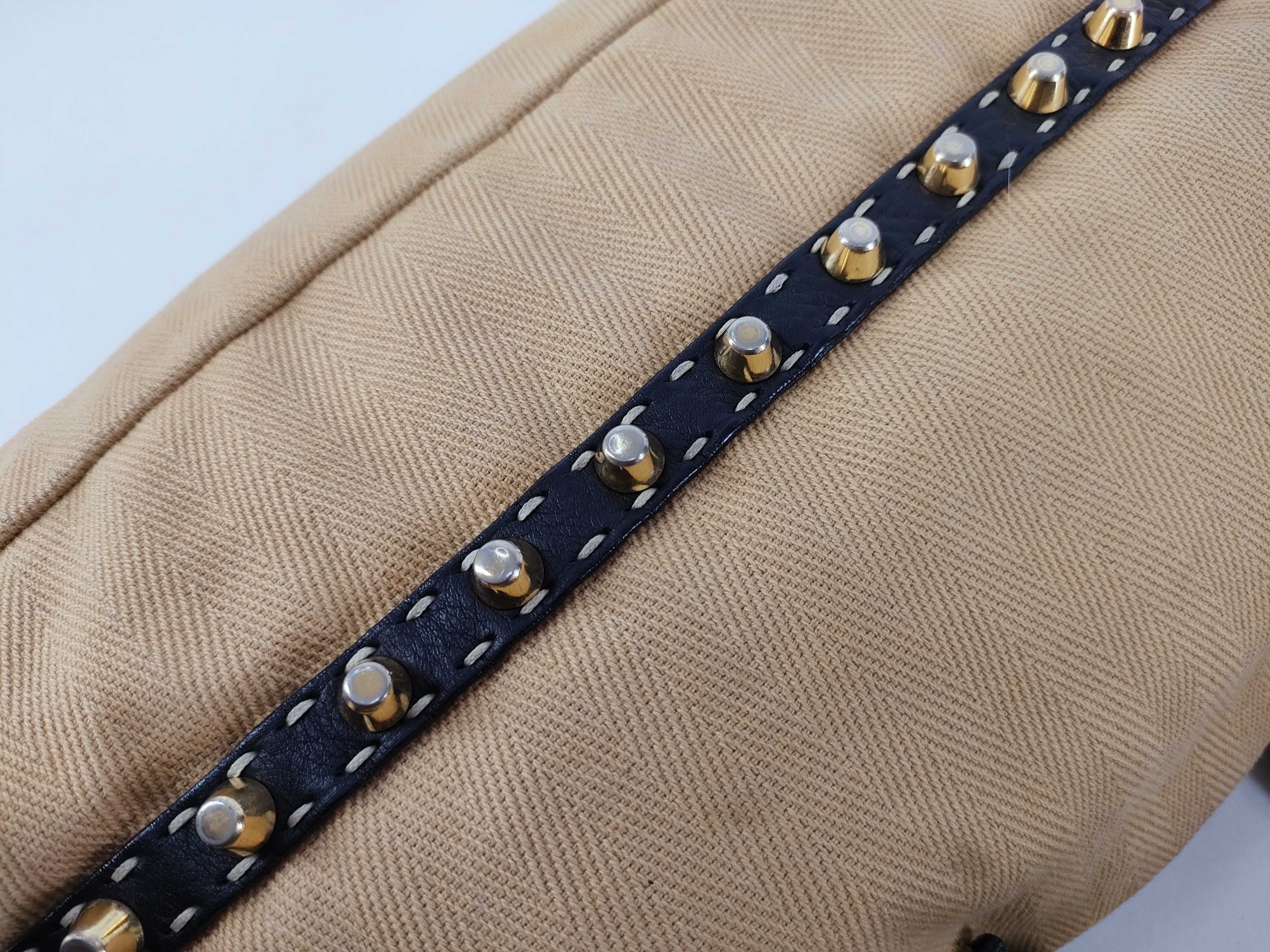 Selleria Studded Canvas Handbag — view 13