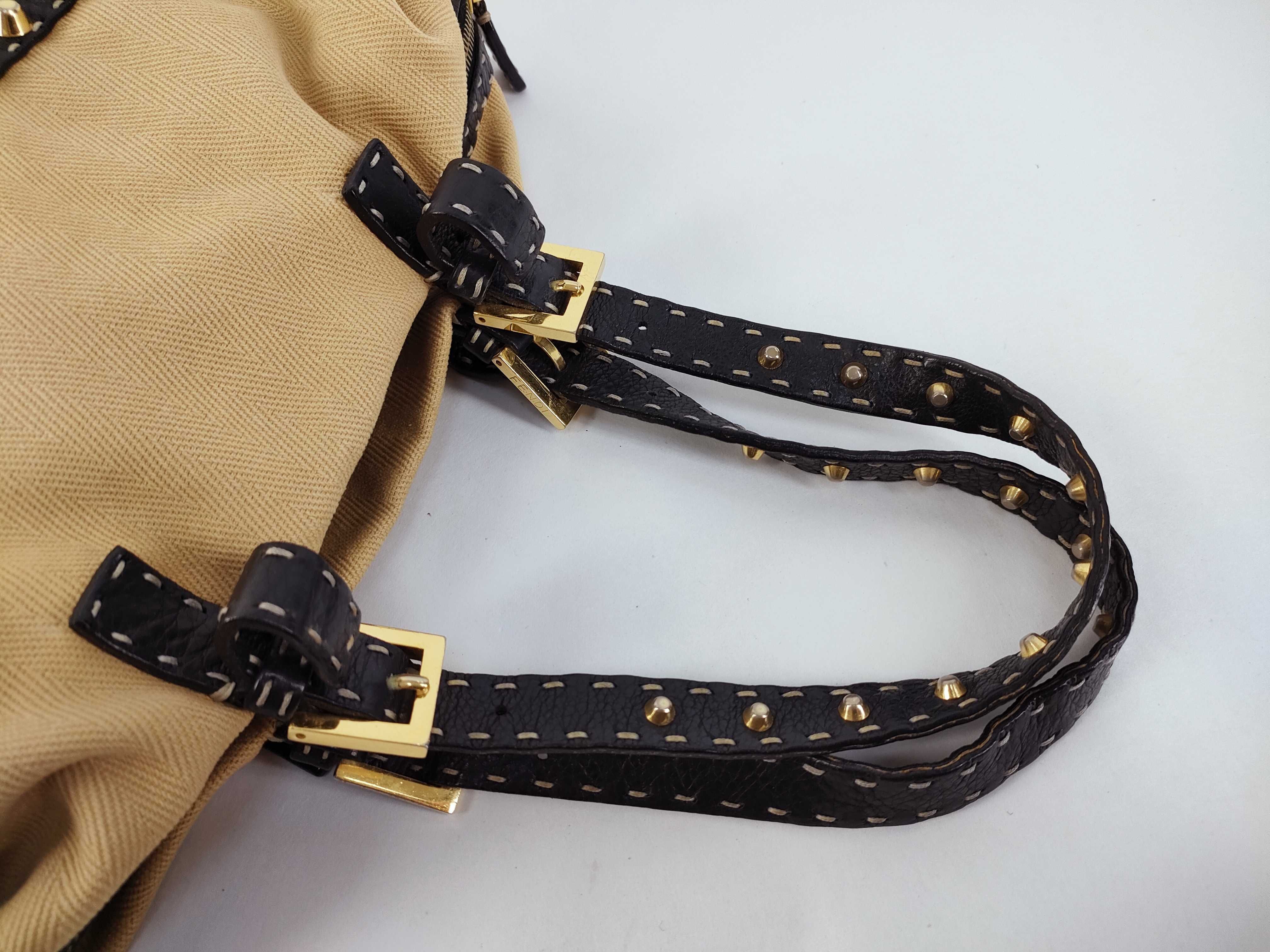 Selleria Studded Canvas Handbag — view 3