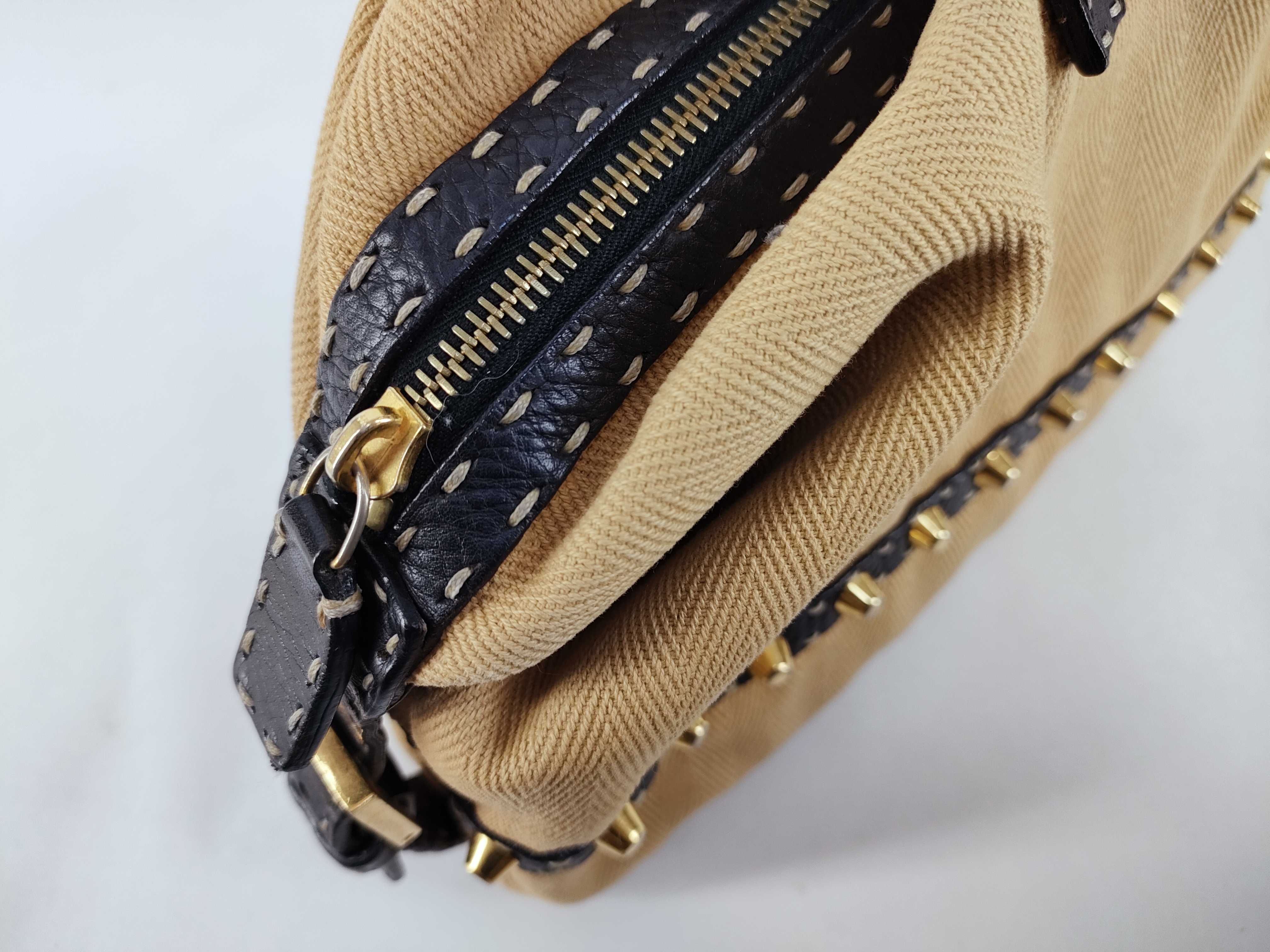 Selleria Studded Canvas Handbag — view 8