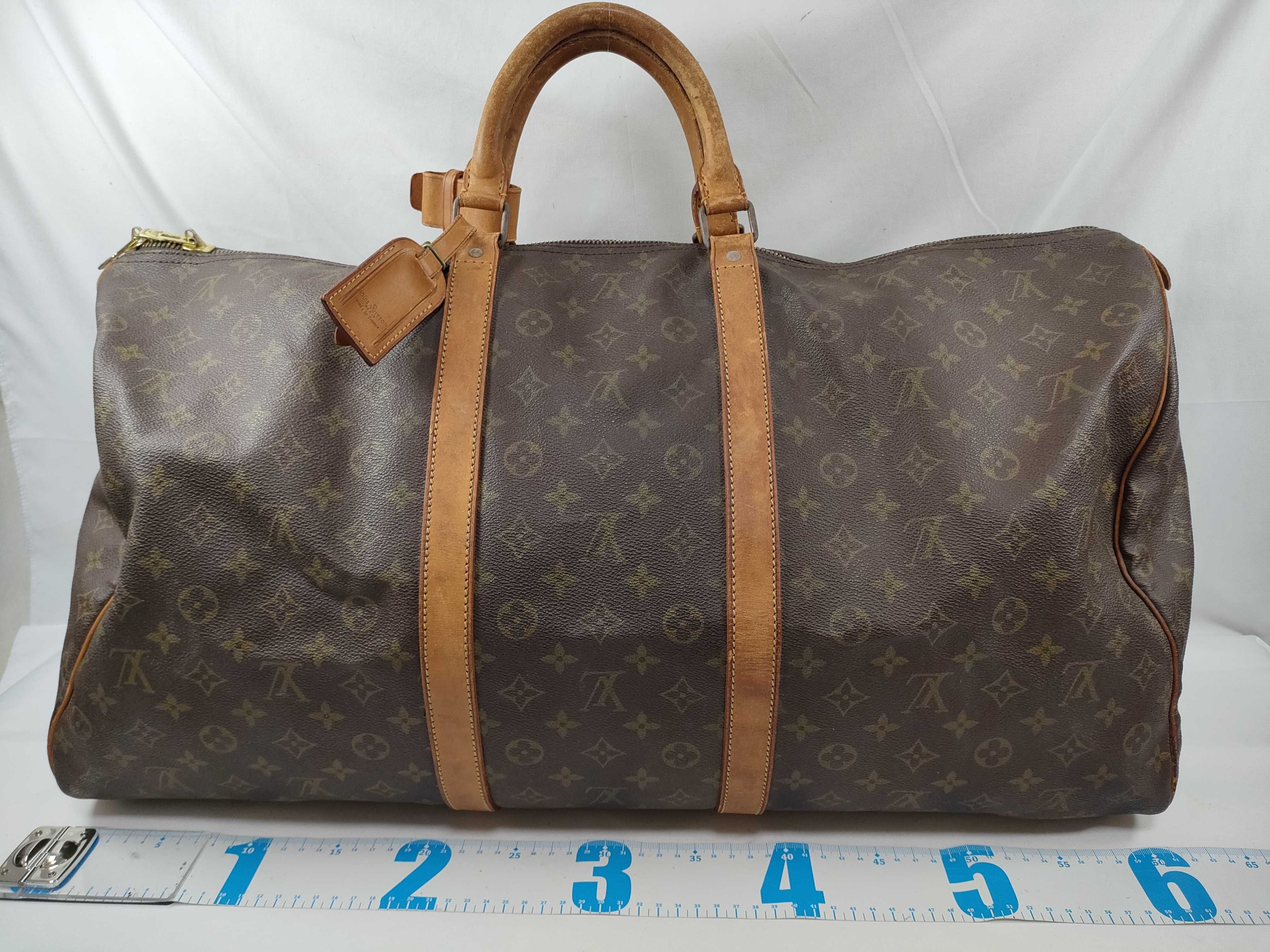 Monogram Louis Vuitton Monogram M41422 Keepall 60 Boston Bag — view 2