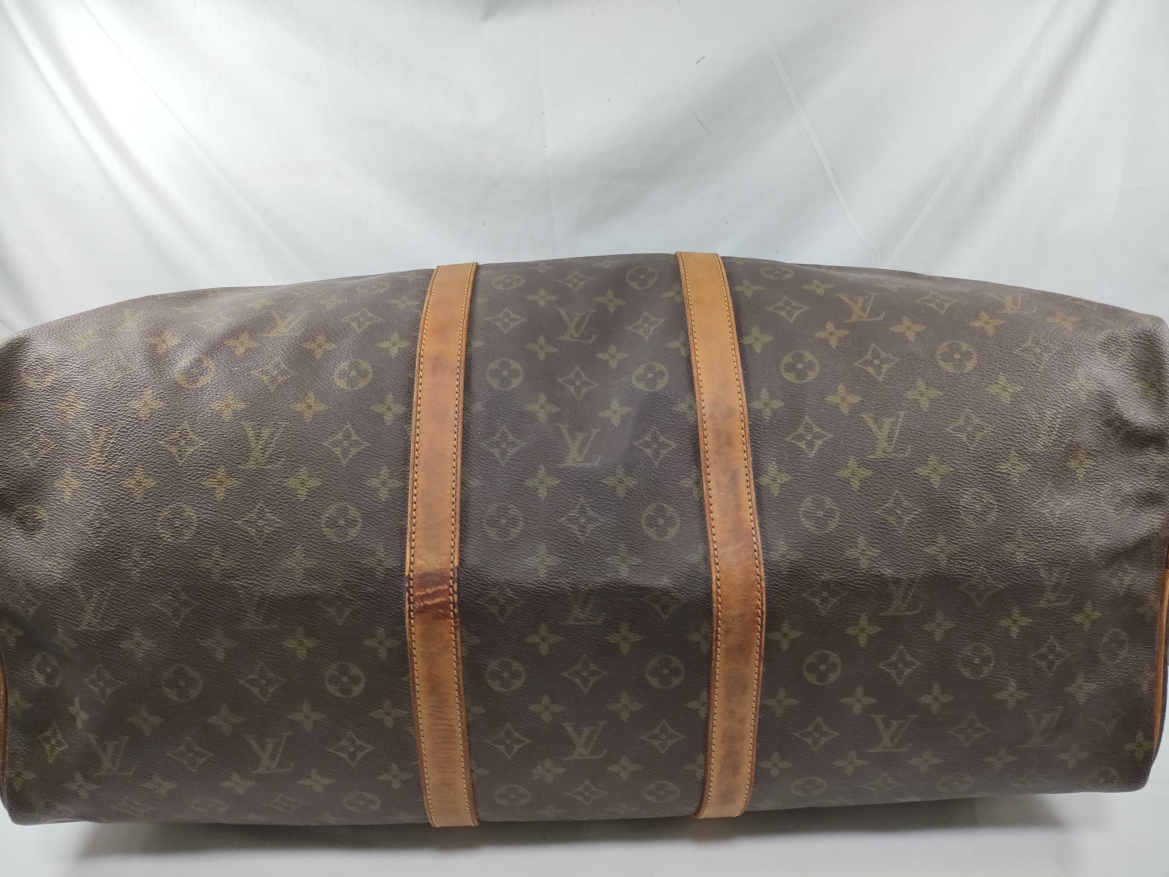 Monogram Louis Vuitton Monogram M41422 Keepall 60 Boston Bag — view 9