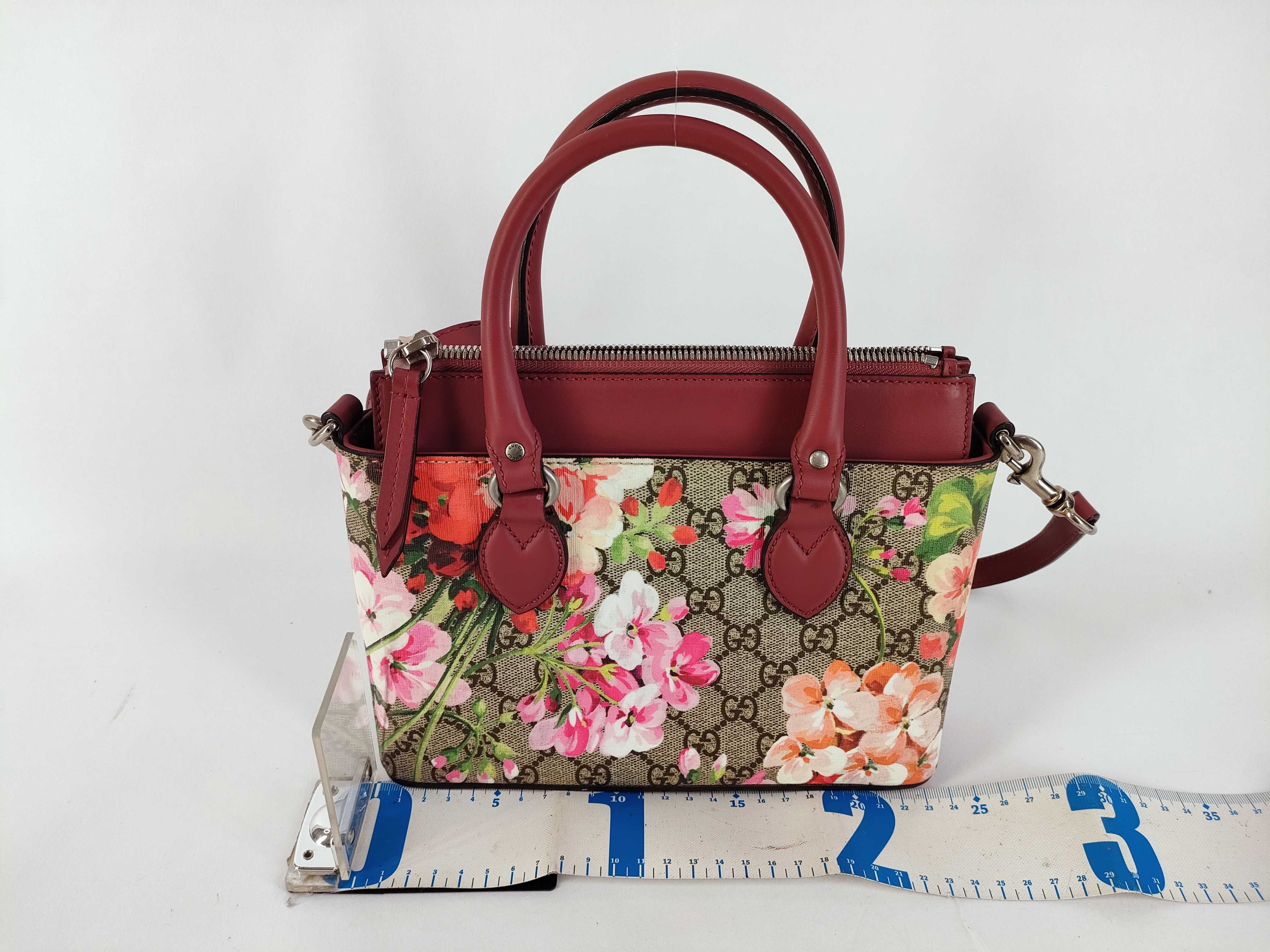 GG Canvas Gucci GG Supreme Blooms 453177 2-Way Handbag — view 2