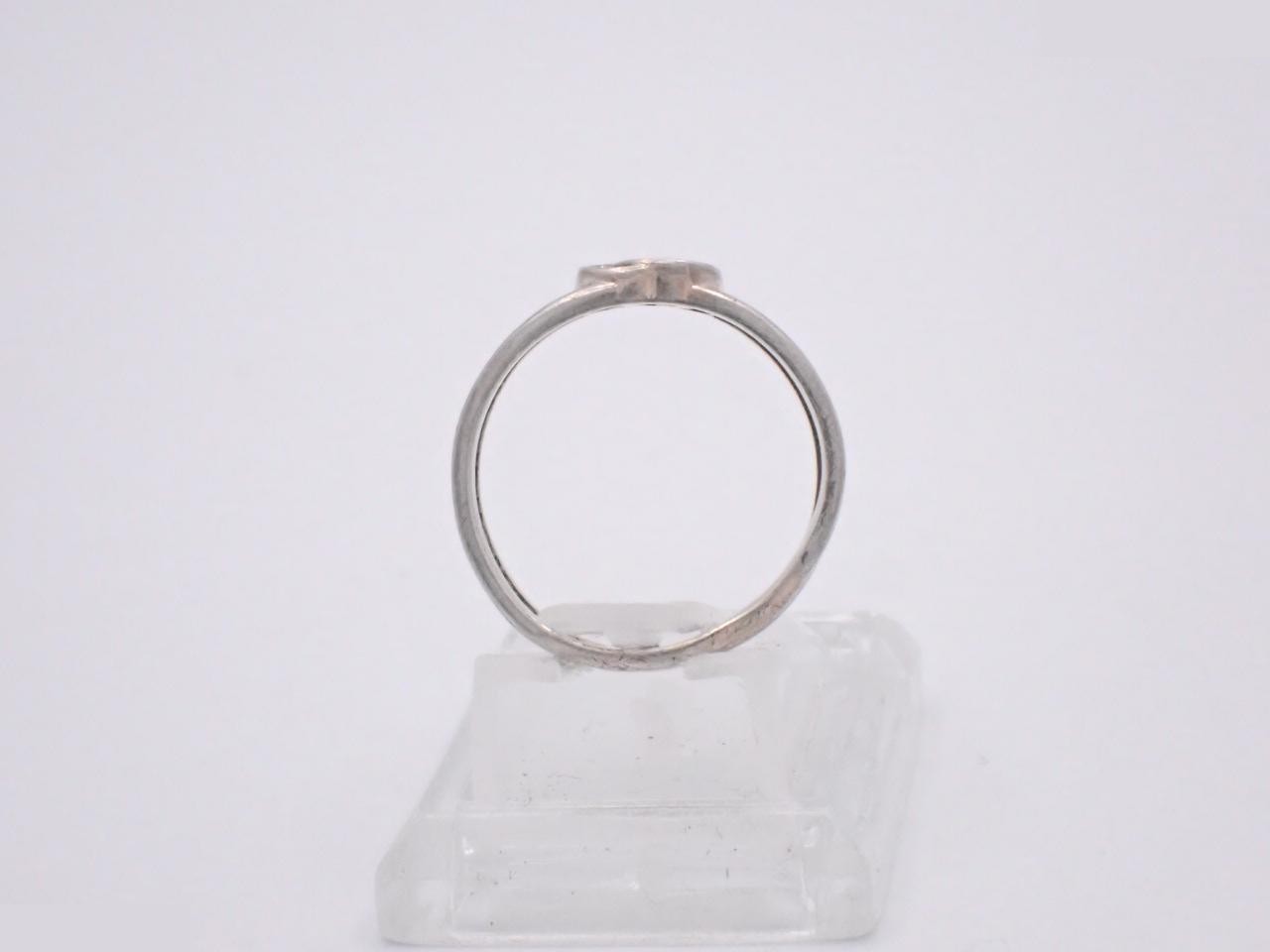 Interlocking G Open Band Ring 925/2.0g #12 — view 3