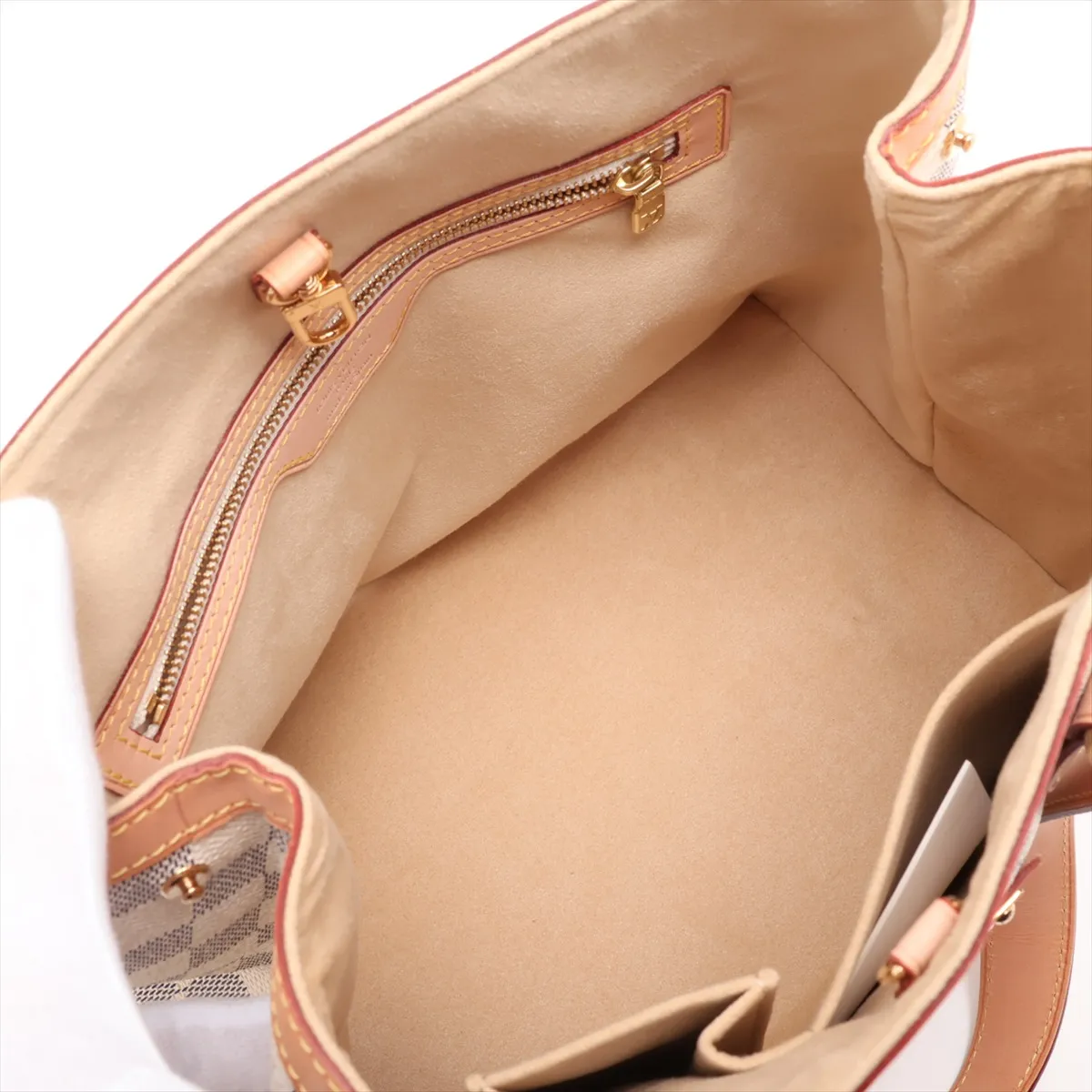 Damier Azur Hampstead PM N51207 CA1131 White — view 7