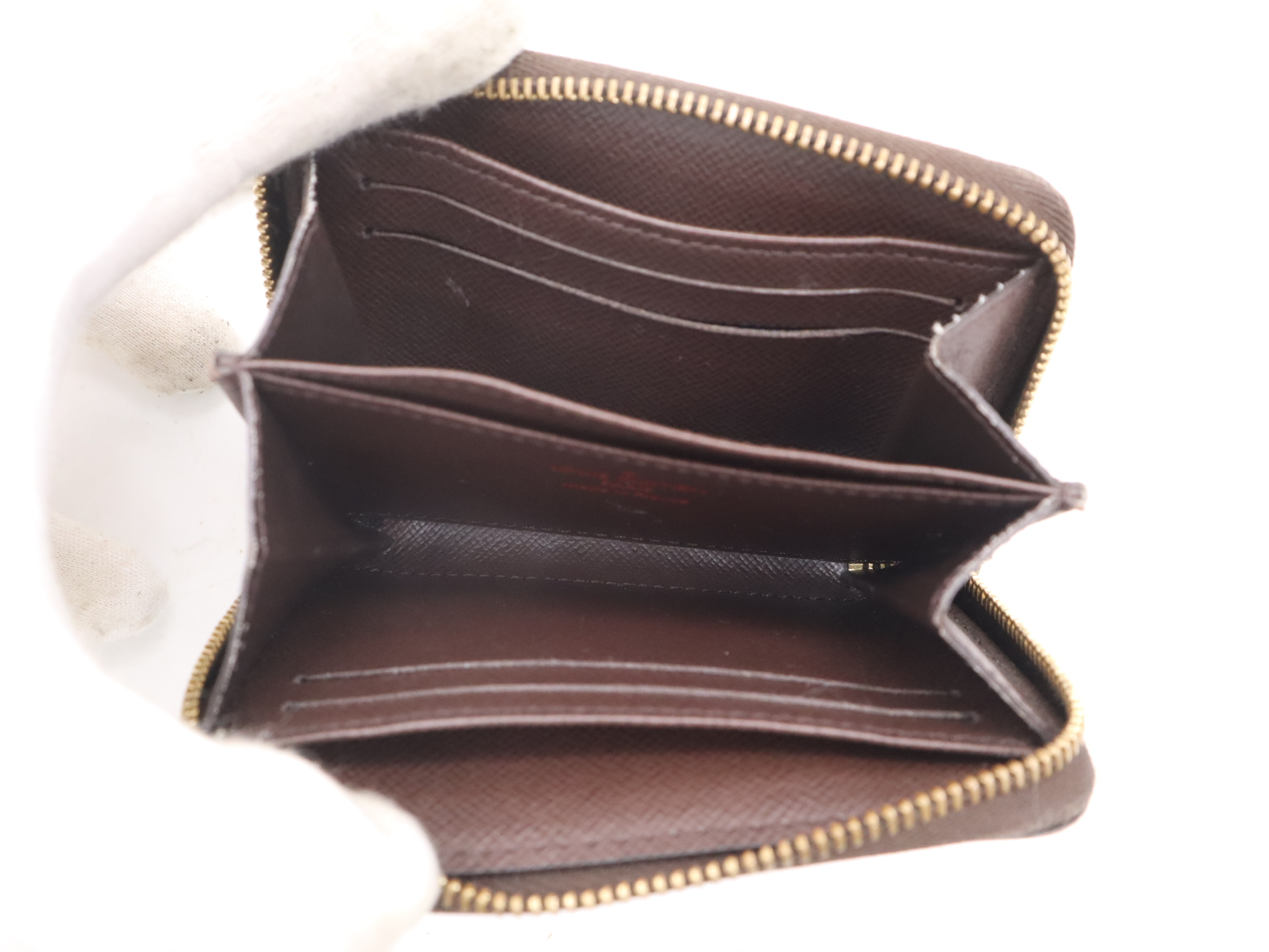 N63070 Damier Zippy Coin Purse (with dust bag and box) — view 8