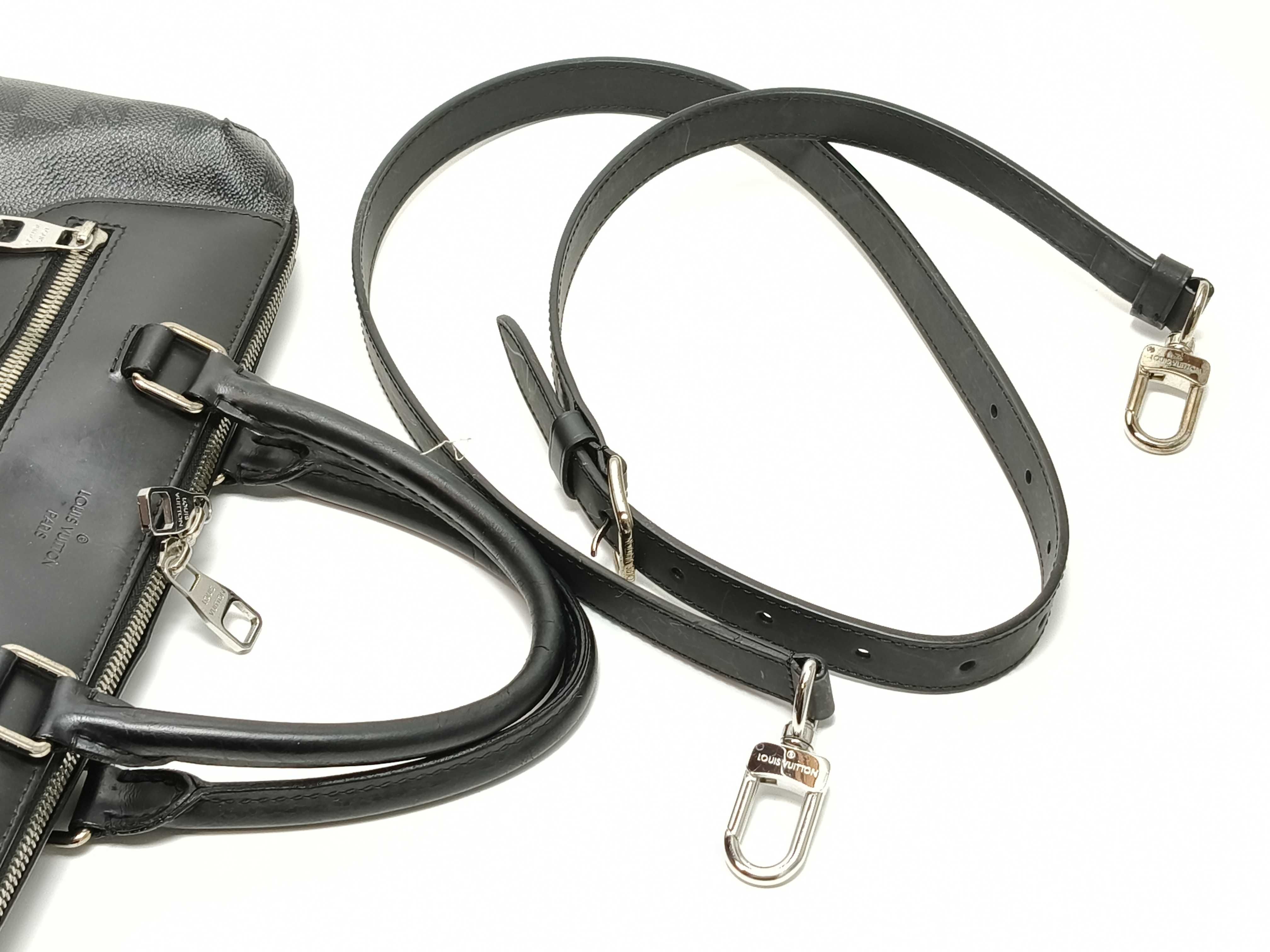 Damier Graphite Porte Documents Jour NM N48260 CA1168 Black Business Bag — view 3