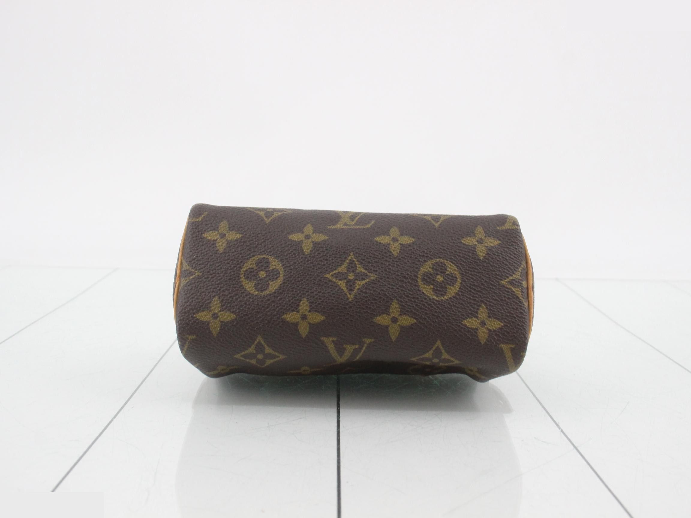 Monogram Mini Speedy Pouch — view 3