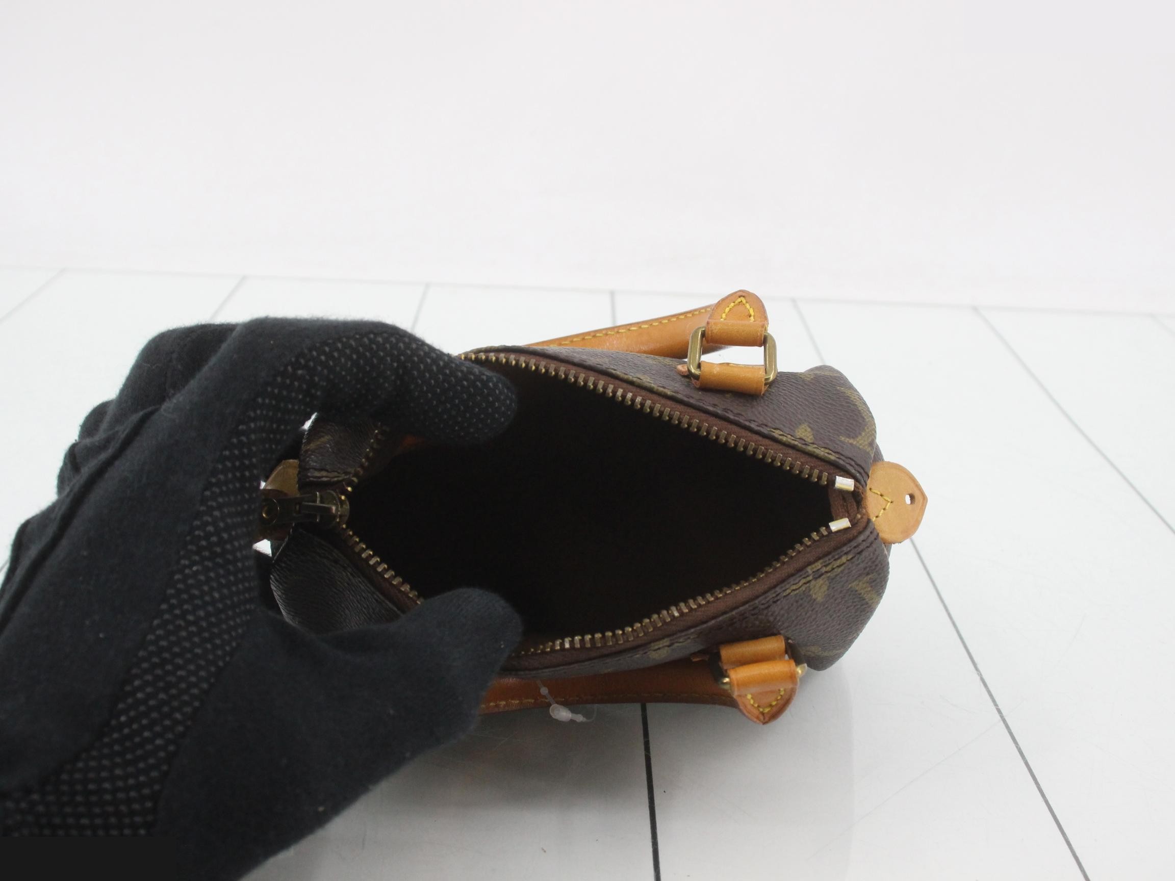 Monogram Mini Speedy Pouch — view 4