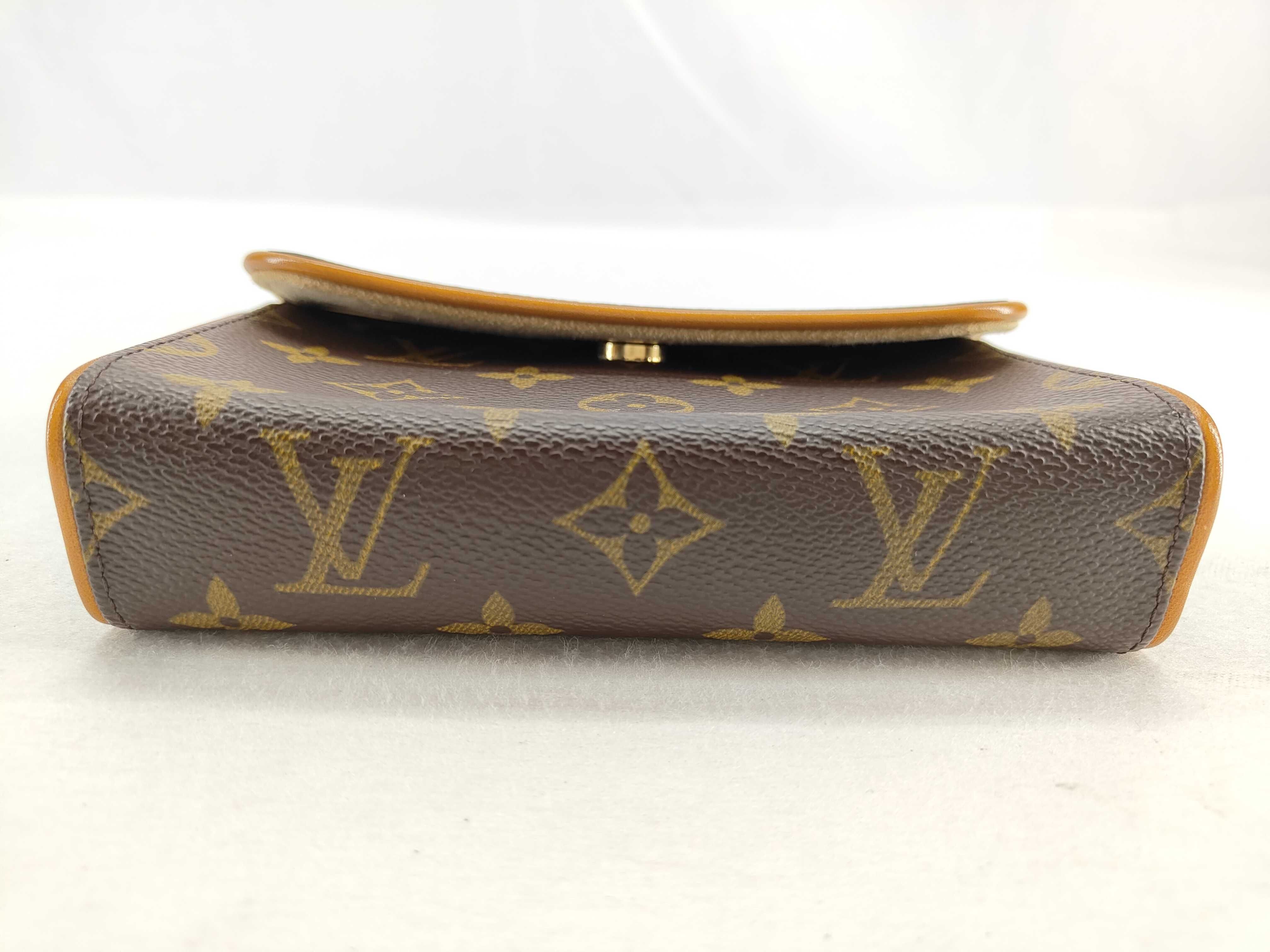 Monogram Pochette Florentine M51855 FL0073 Brown Shoulder Bag — view 7