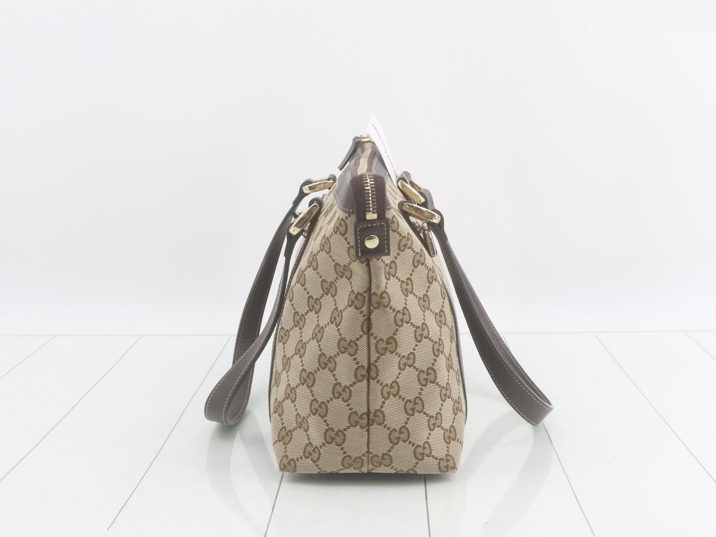 141470 Gucci GG Canvas Tote Bag — view 3