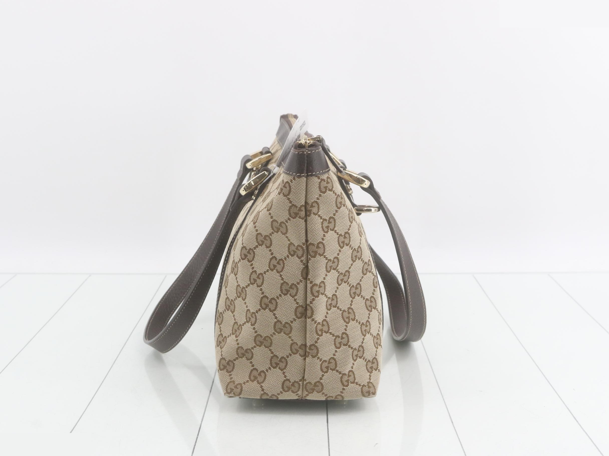 141470 Gucci GG Canvas Tote Bag — view 4