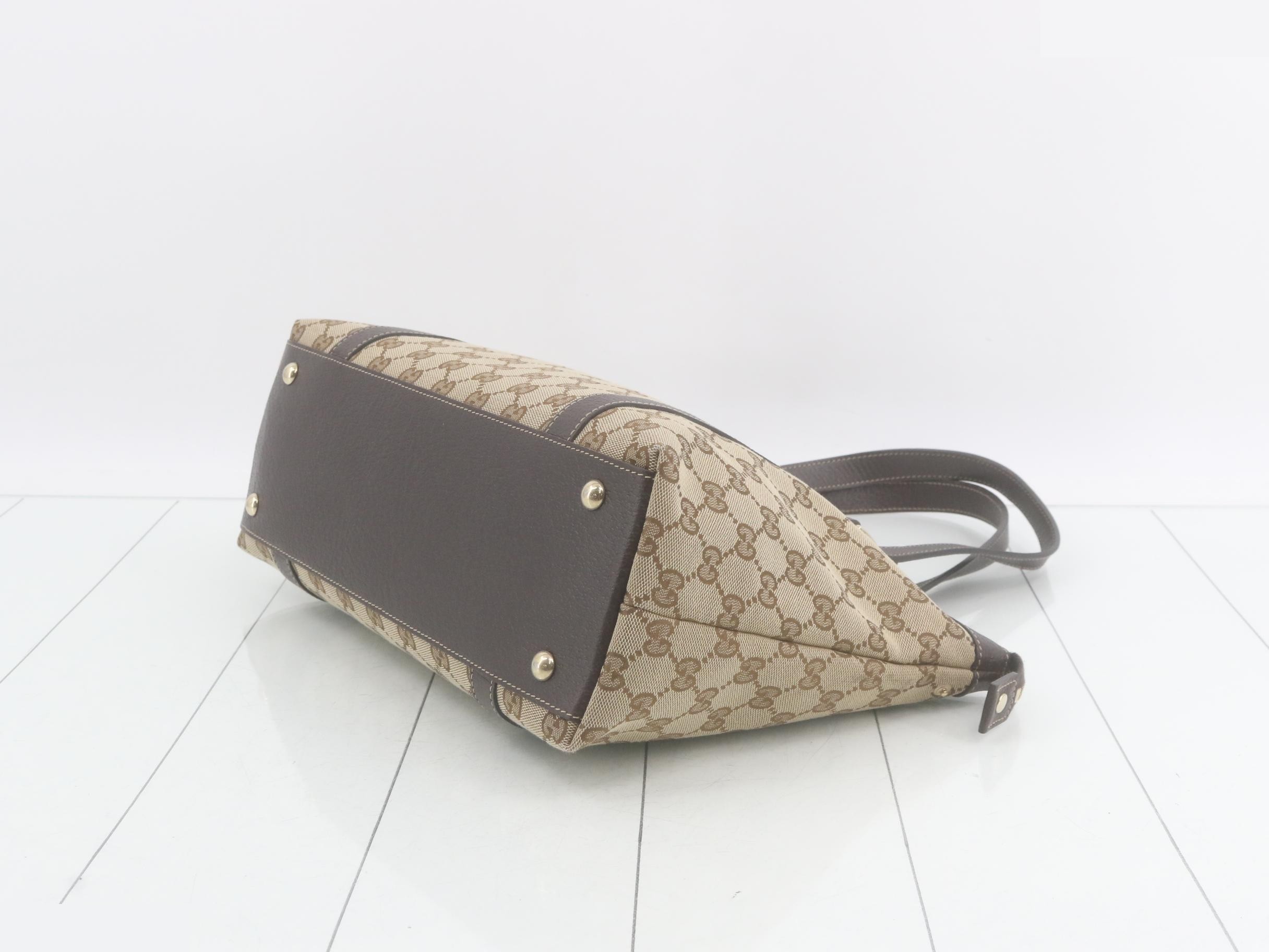 141470 Gucci GG Canvas Tote Bag — view 6