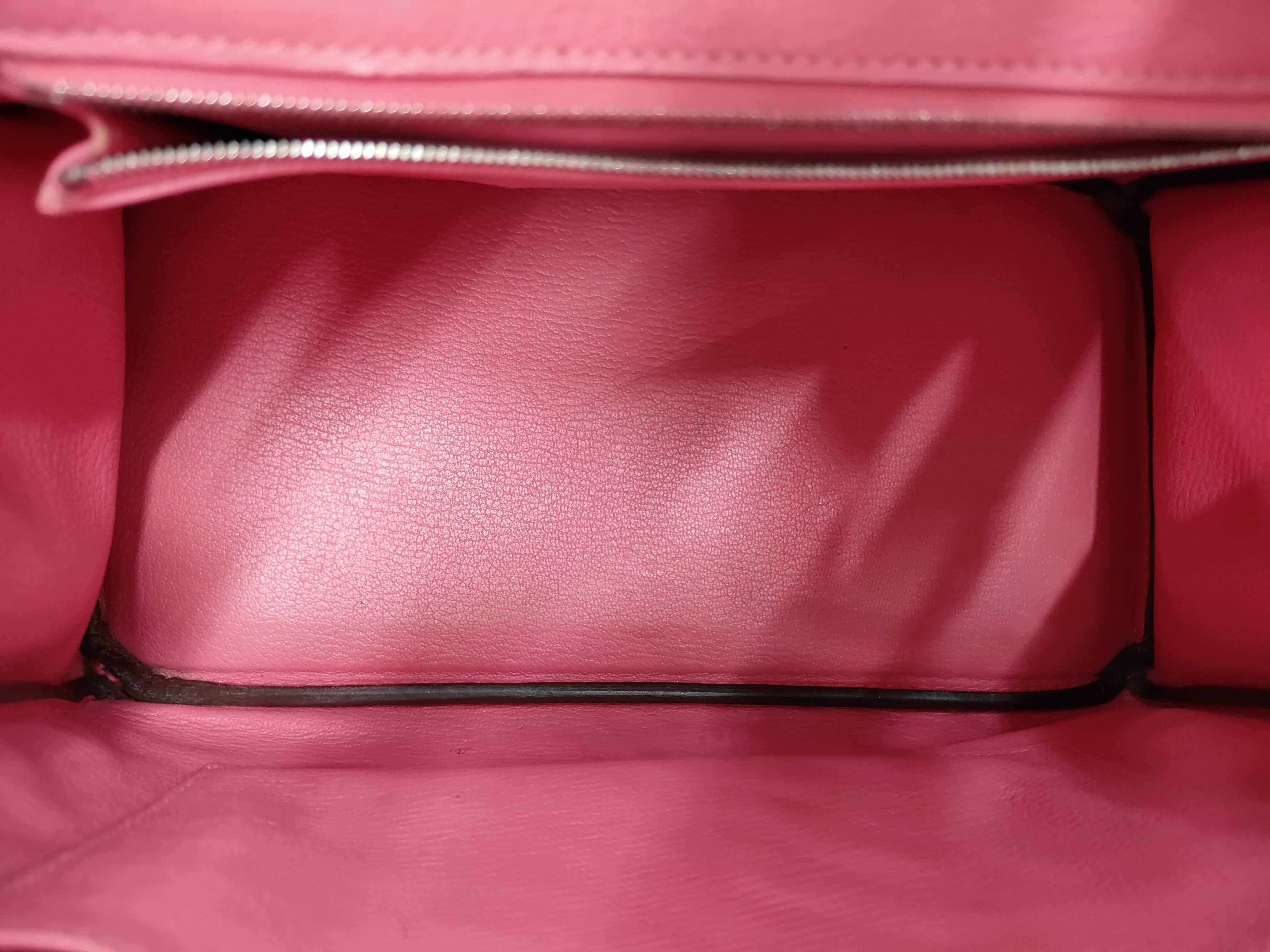 Birkin 30 Epsom leather, silver hardware, D color, pinkish handbag — view 8