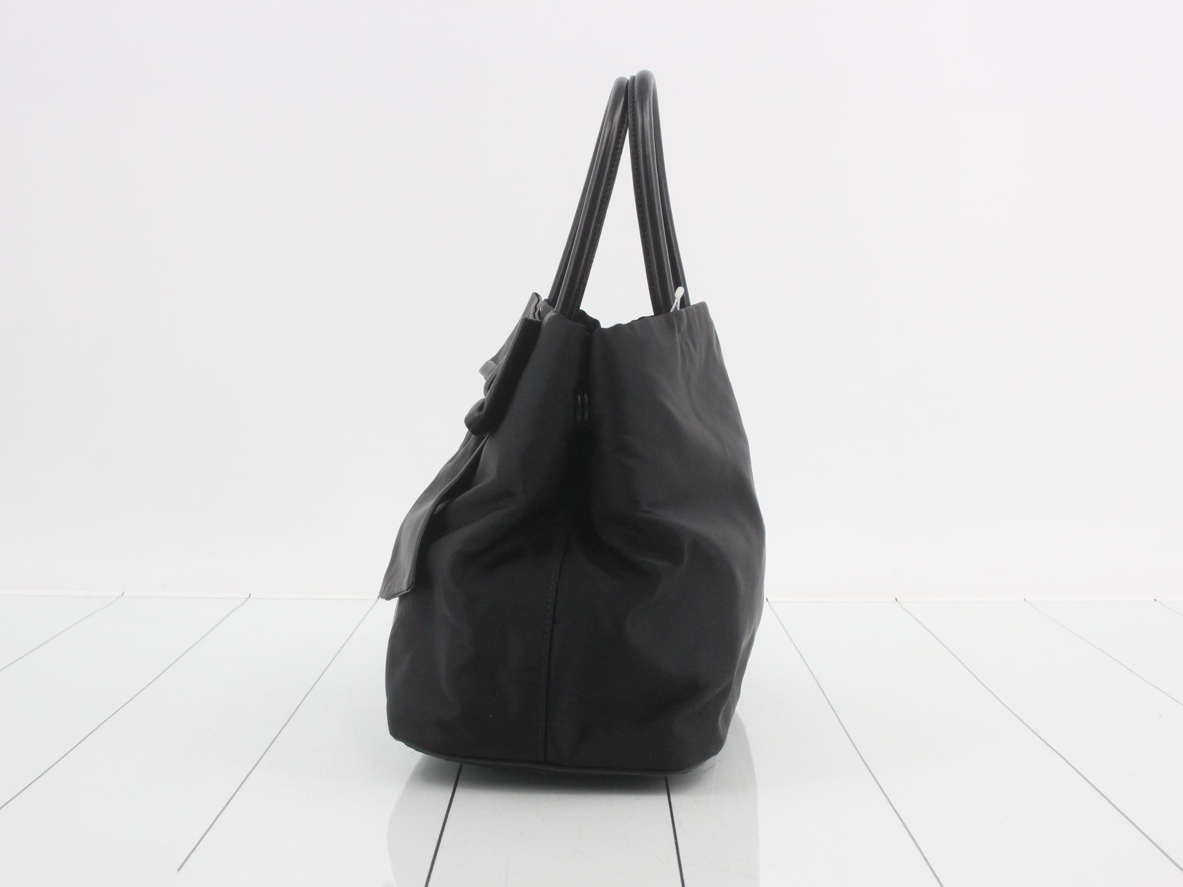 2-way Ribbon Nylon Shoulder Bag — view 3