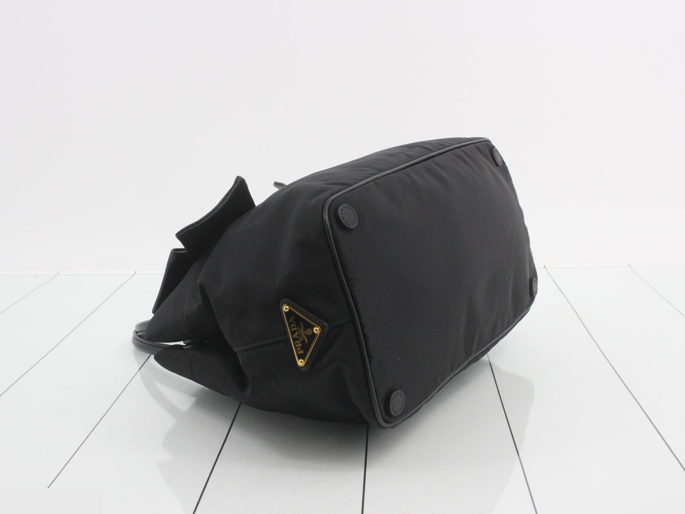 2-way Ribbon Nylon Shoulder Bag — view 5