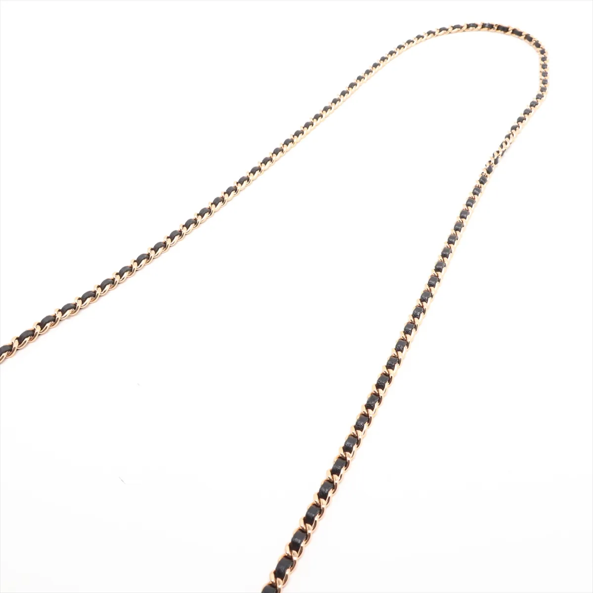 Matelassé Lambskin Chain Wallet, Black with Gold Hardware, 25149715 (Serial Number in the 25s) — view 5