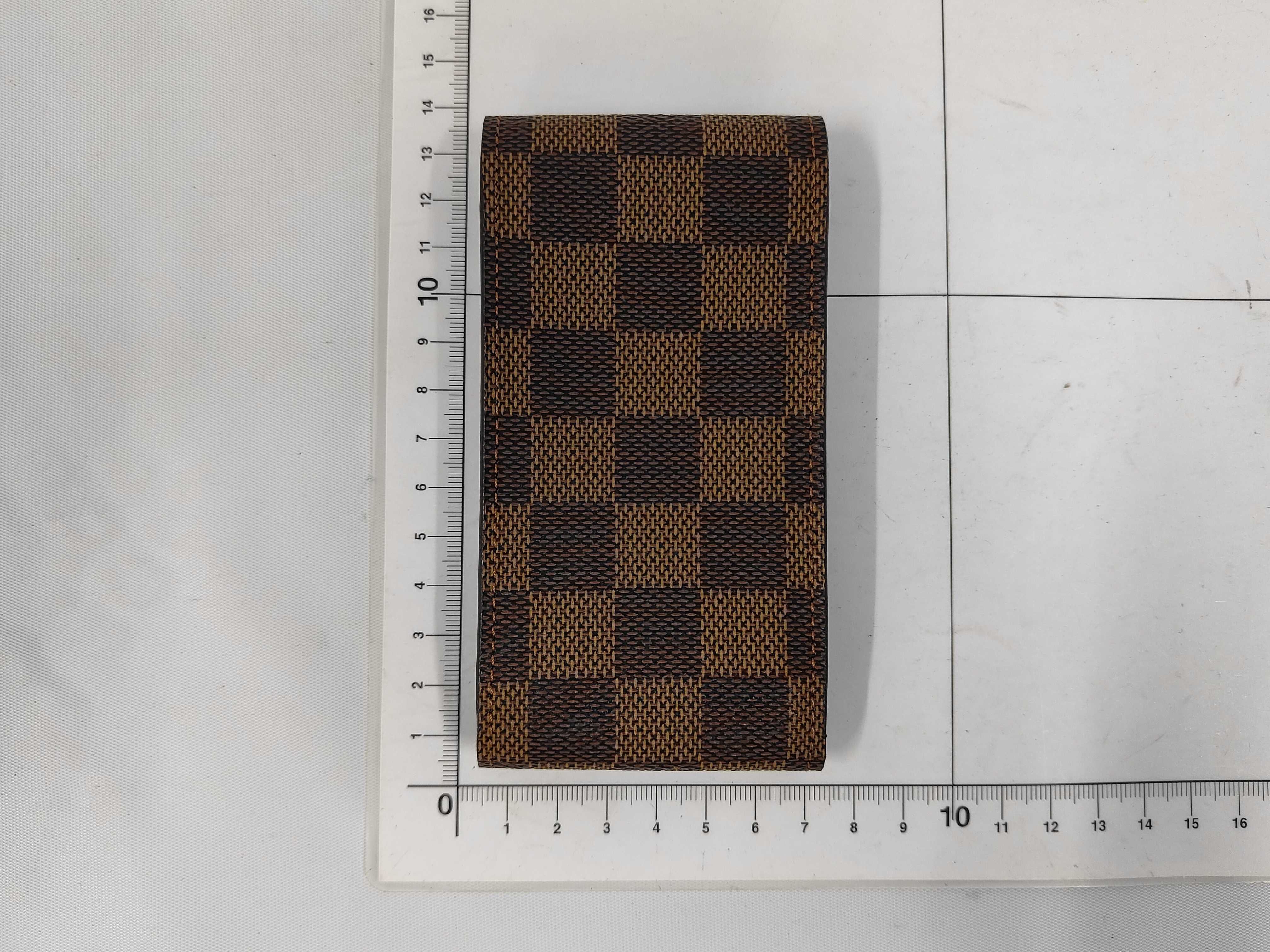 cigarette case, Damier pattern, and other accessories. — view 2