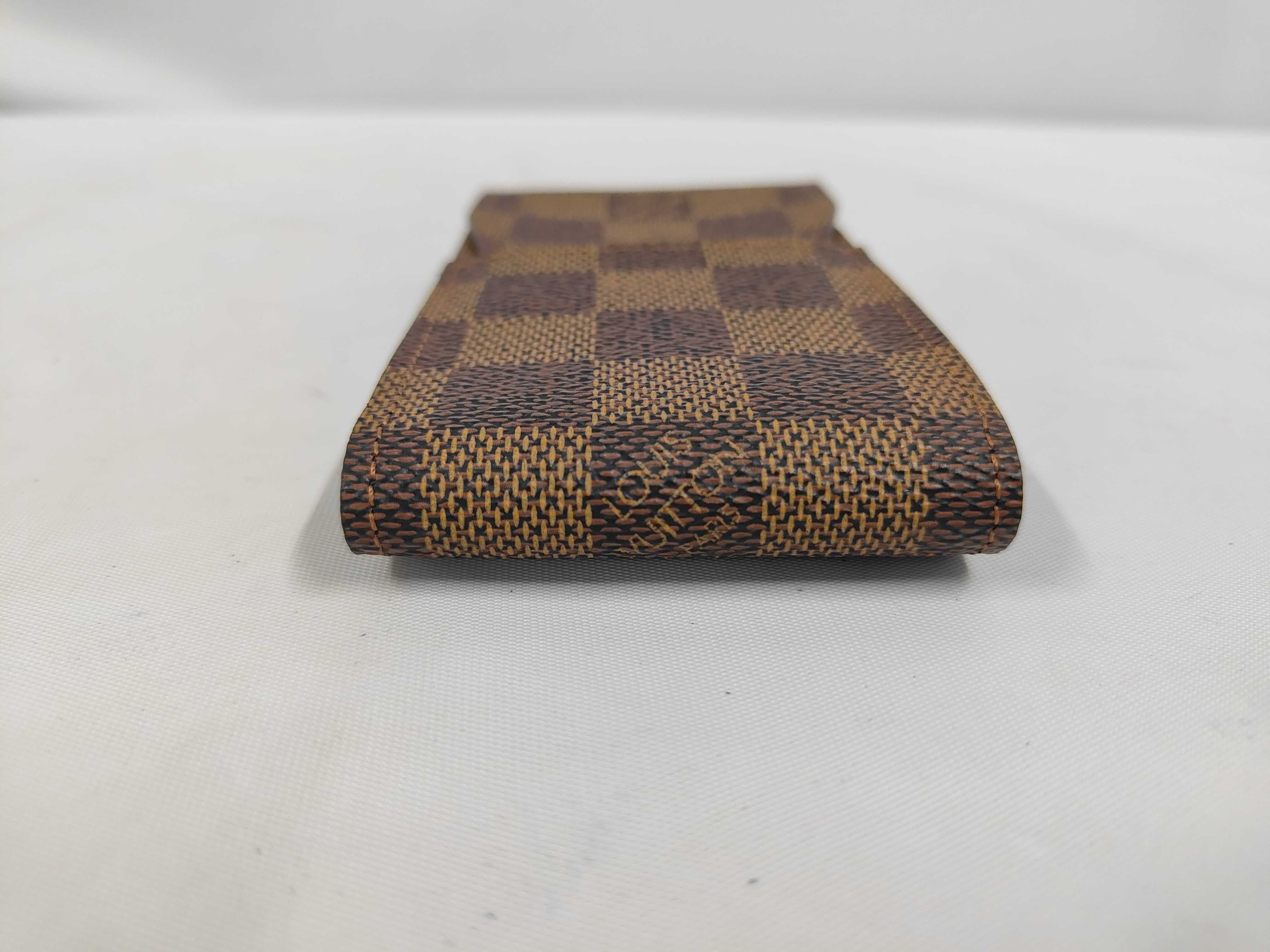 cigarette case, Damier pattern, and other accessories. — view 3