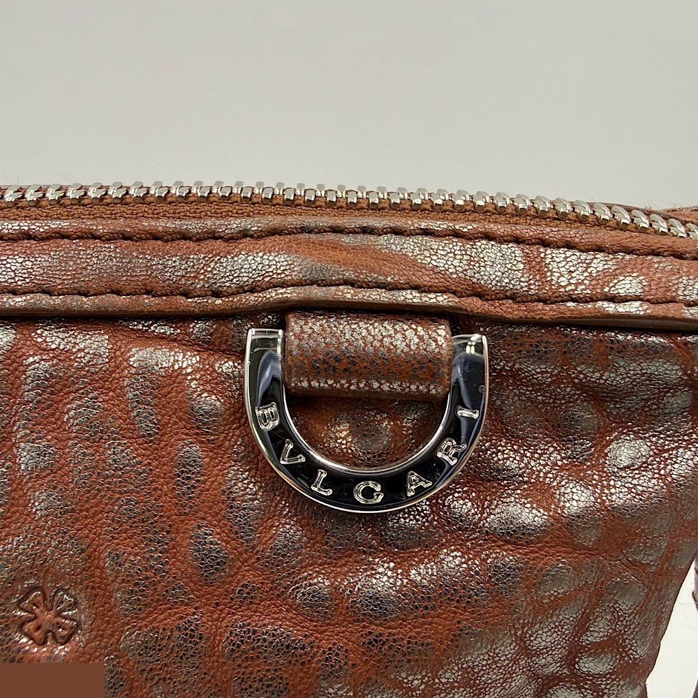 Collezione (Bag) - Shoulder Bag - Brown/Silver — view 8