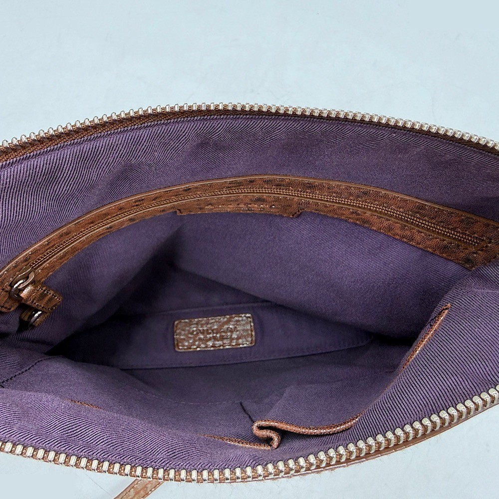 Collezione (Bag) - Shoulder Bag - Brown/Silver — view 10
