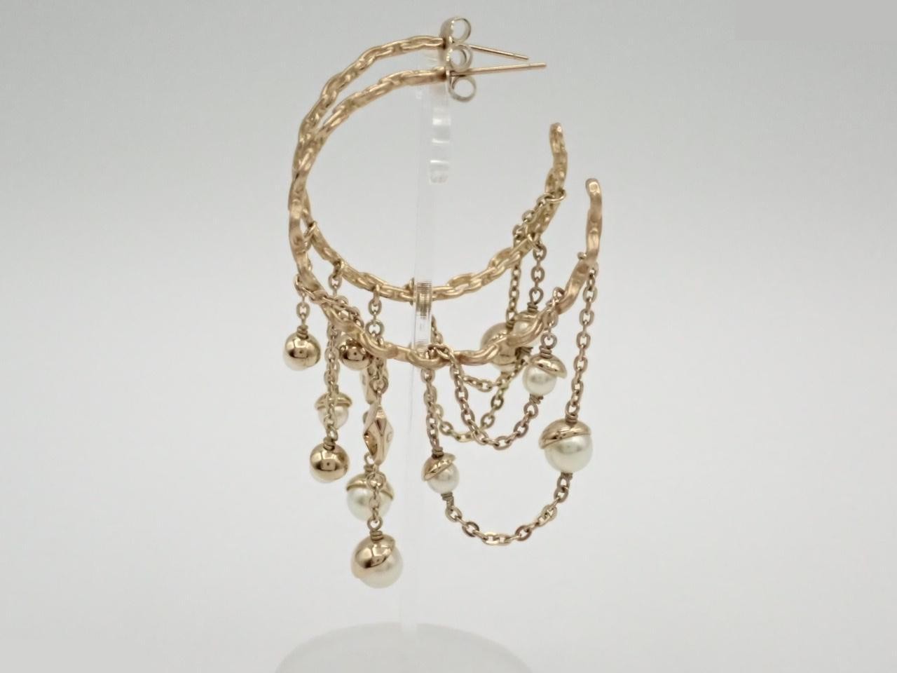 Other lines: Precious metals, earrings, pearl hoops — view 3