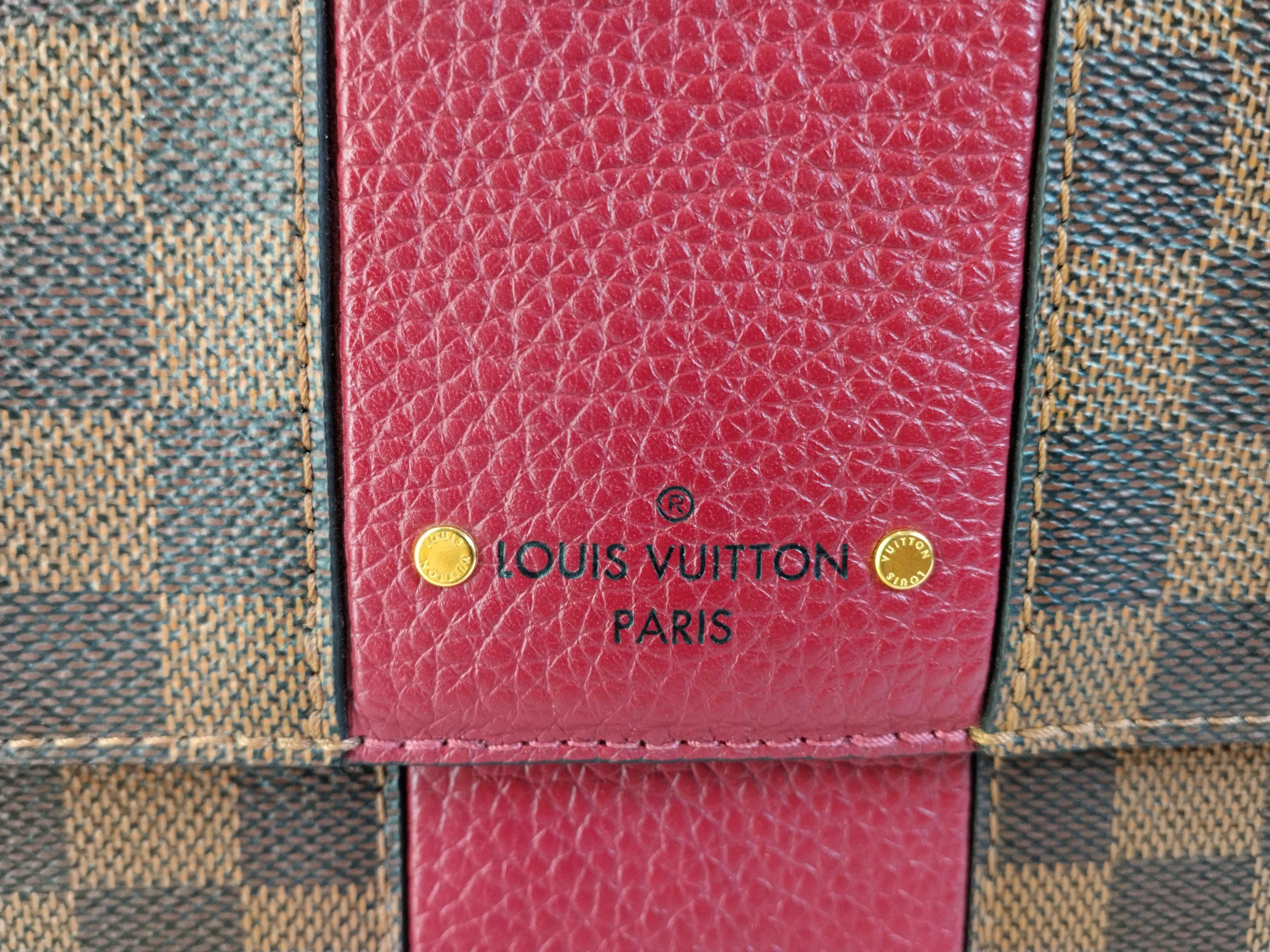 Damier ID- Damier liaison Str N64416 brown x purple There was an RFID re handbag — view 12
